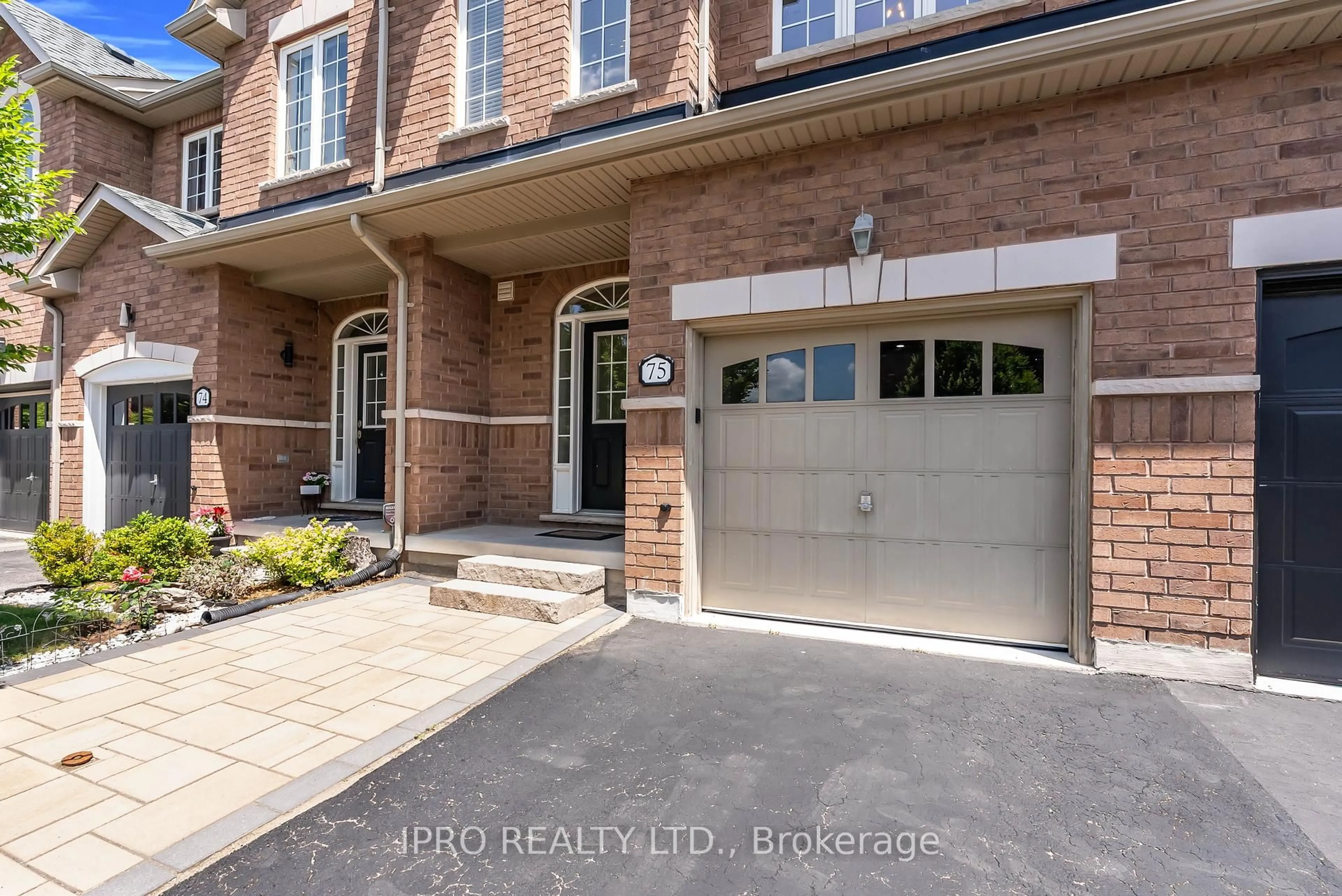 Home with brick exterior material, street for 651 Farmstead Dr #75, Milton Ontario L9T 7W2