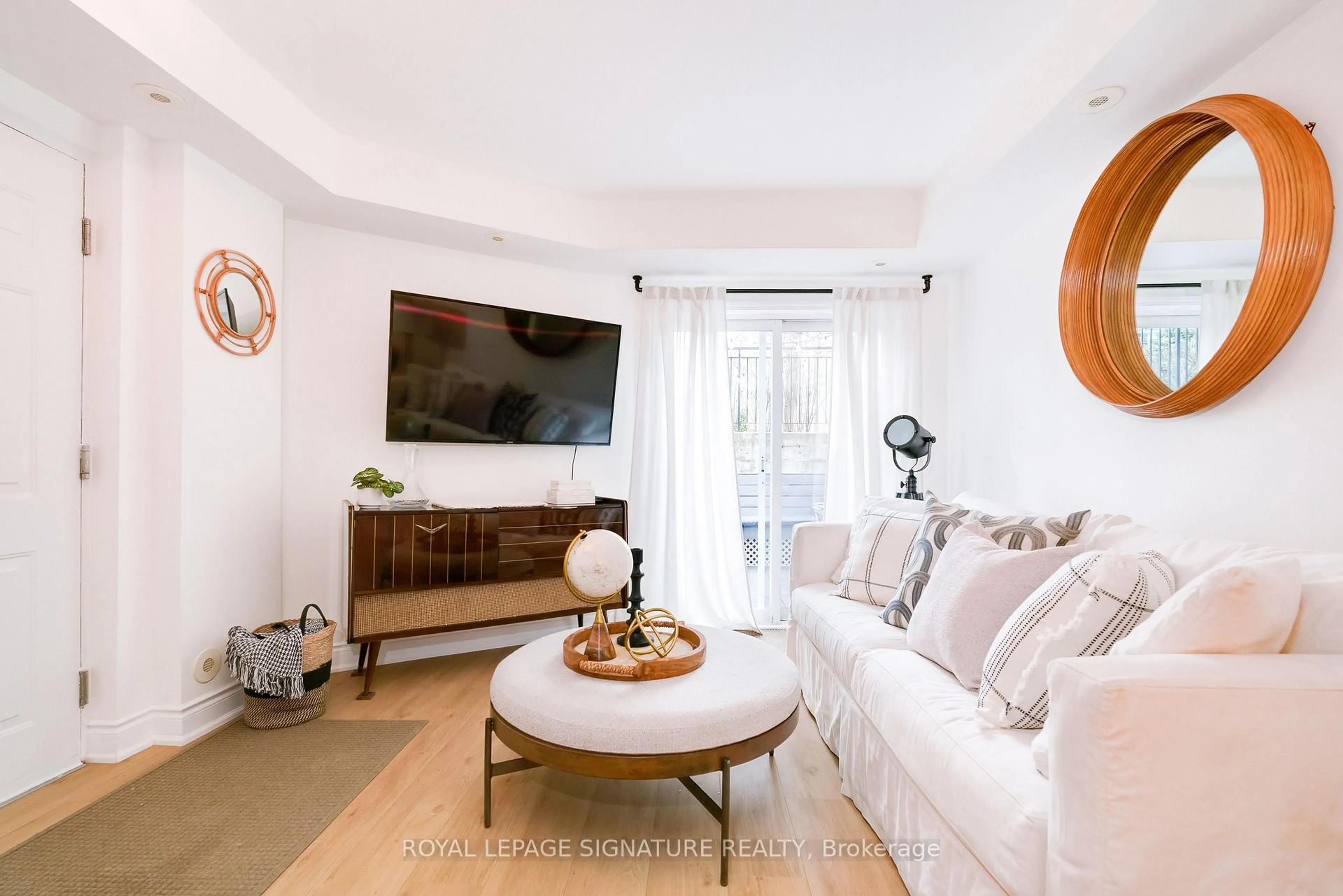 Living room with furniture, unknown for 28 Laidlaw St #1602, Toronto Ontario M6K 1X2