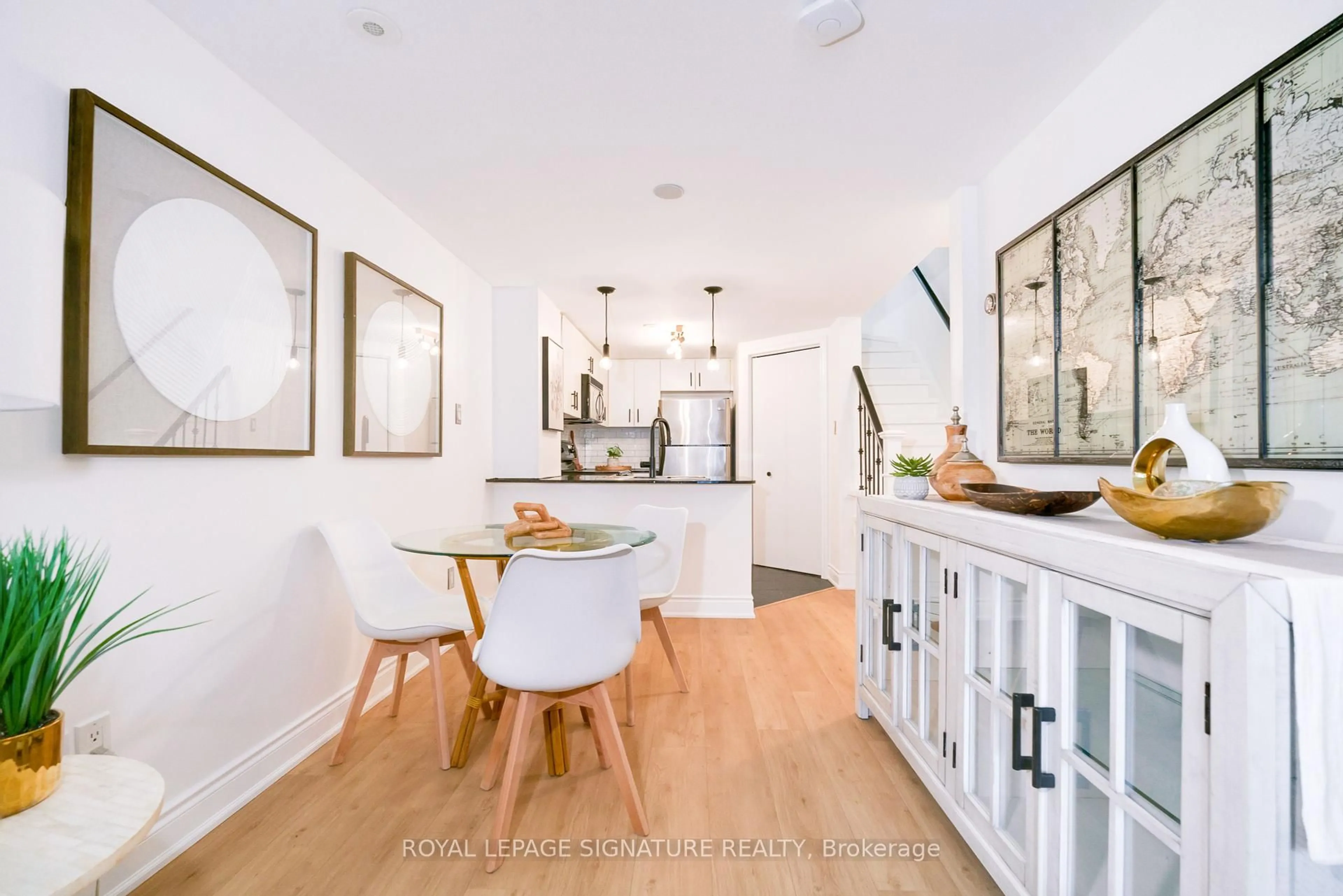 Open concept kitchen, unknown for 28 Laidlaw St #1602, Toronto Ontario M6K 1X2