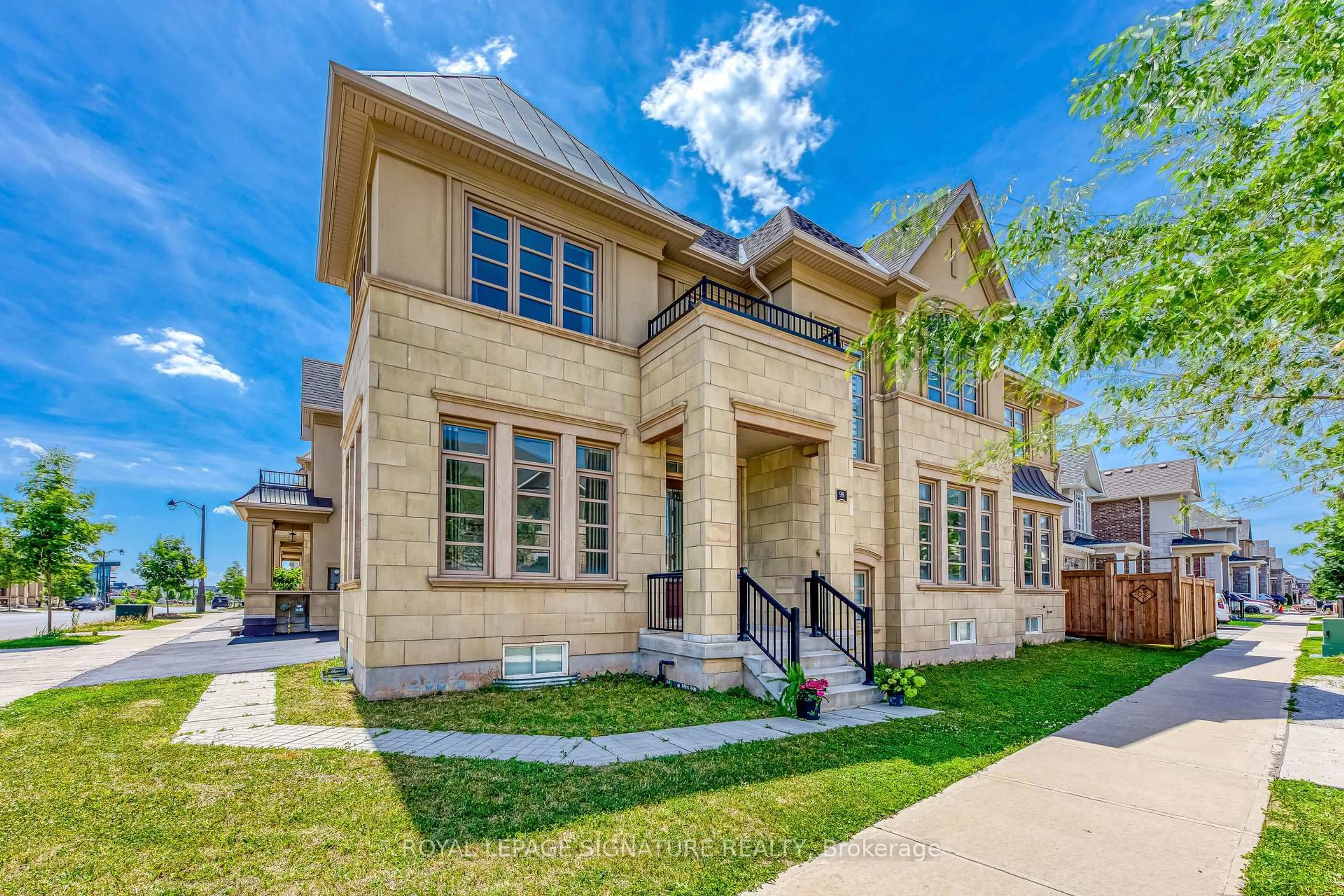 Home with brick exterior material, street for 98 Carnegie Dr, Oakville Ontario L6H 0V4