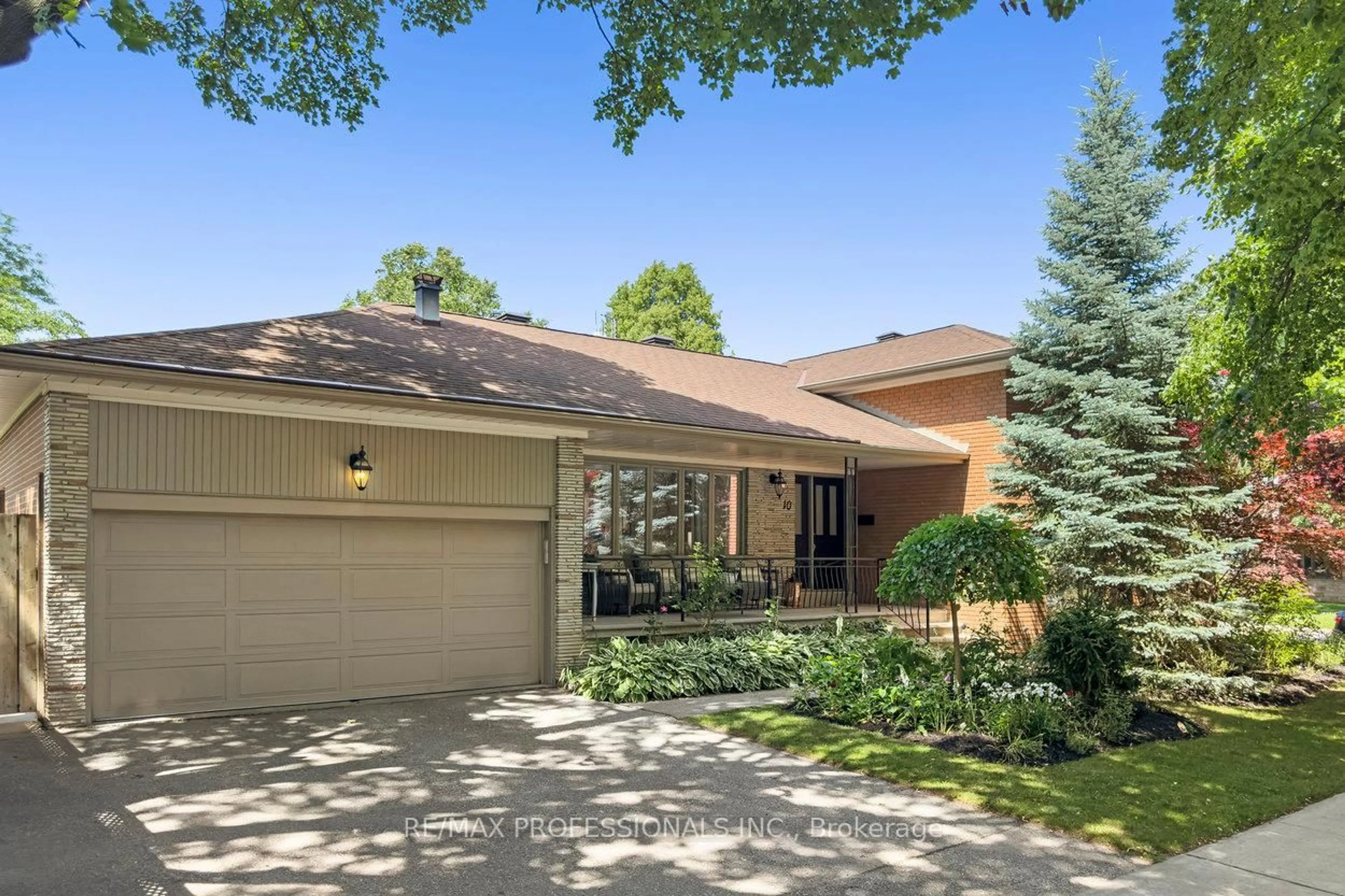 Home with brick exterior material, street for 10 Woodcrest Dr, Toronto Ontario M9A 4H9