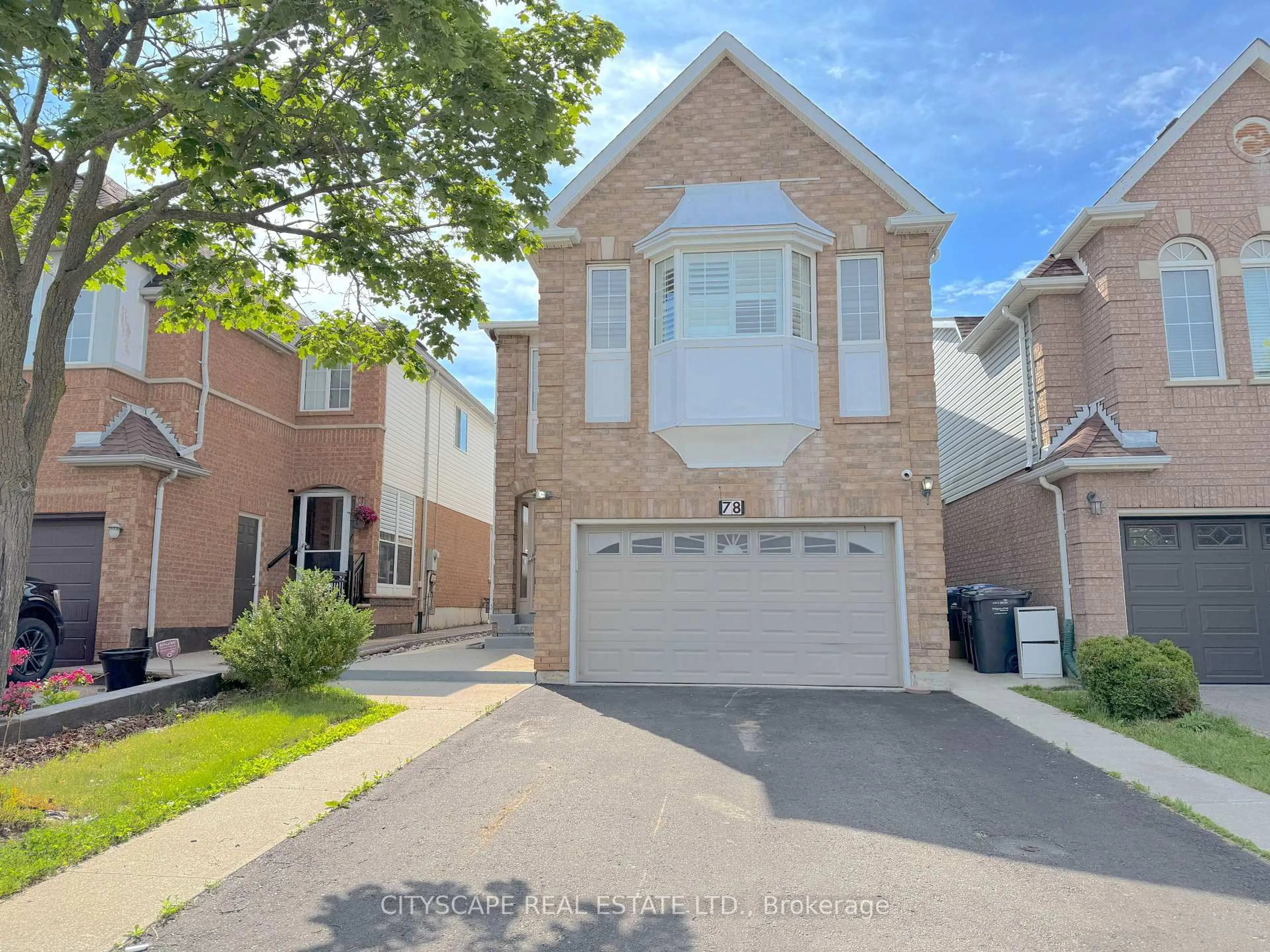 Home with brick exterior material, street for 78 Larkspur Rd, Brampton Ontario L6R 1X2
