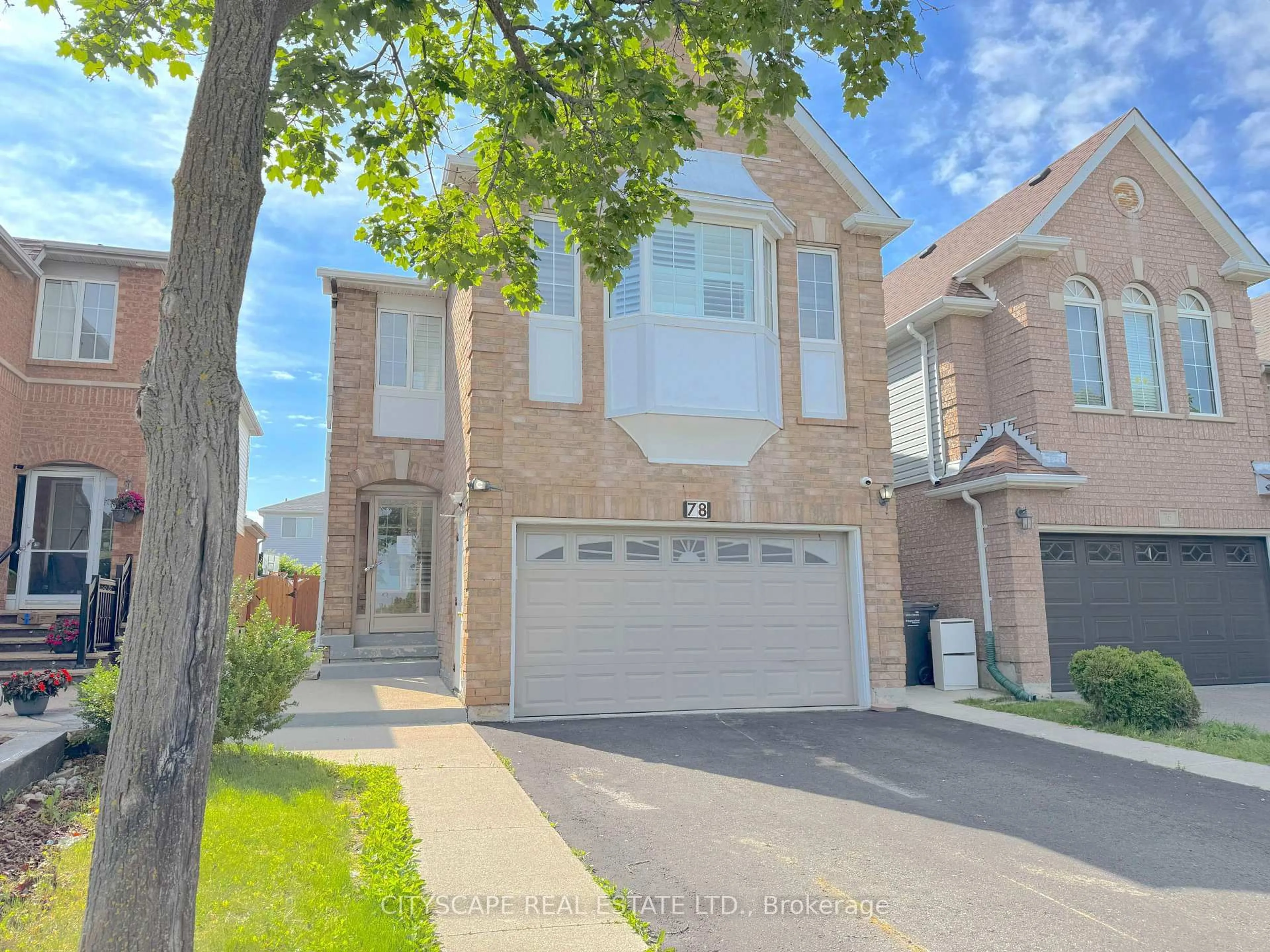 Home with brick exterior material, street for 78 Larkspur Rd, Brampton Ontario L6R 1X2