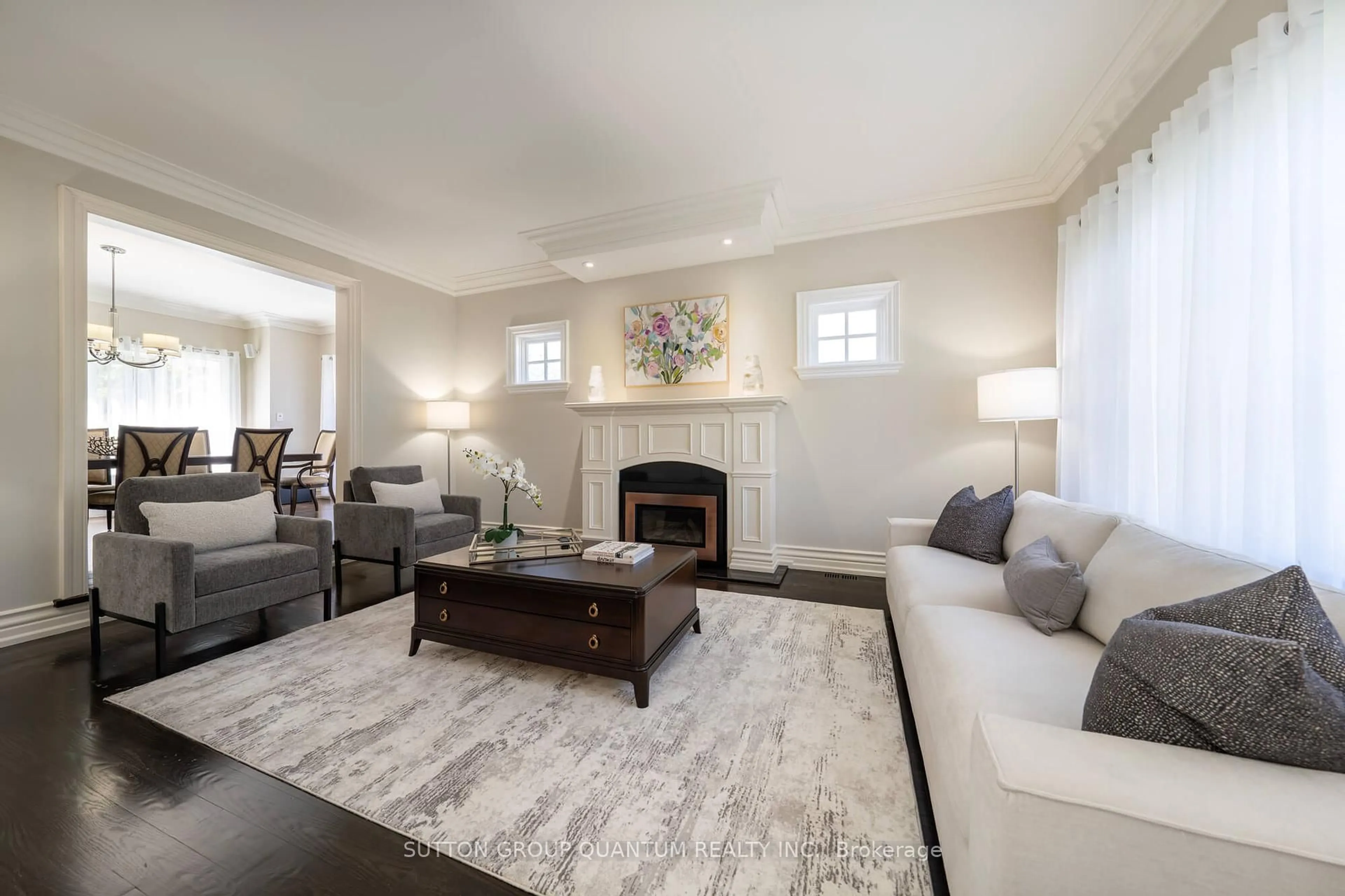 Living room with furniture, unknown for 57 Bywood Dr, Toronto Ontario M9A 1M1