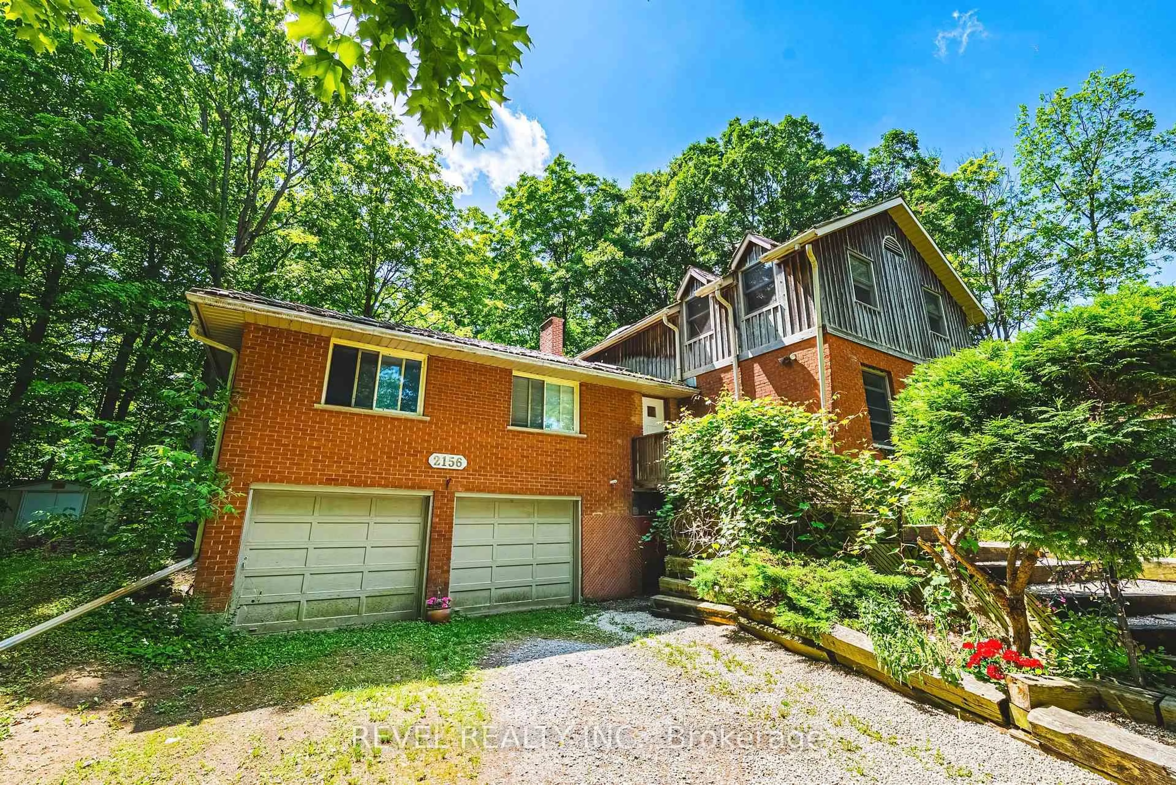 Home with brick exterior material, street for 2156 Lower Base Line, Oakville Ontario L6M 4G1