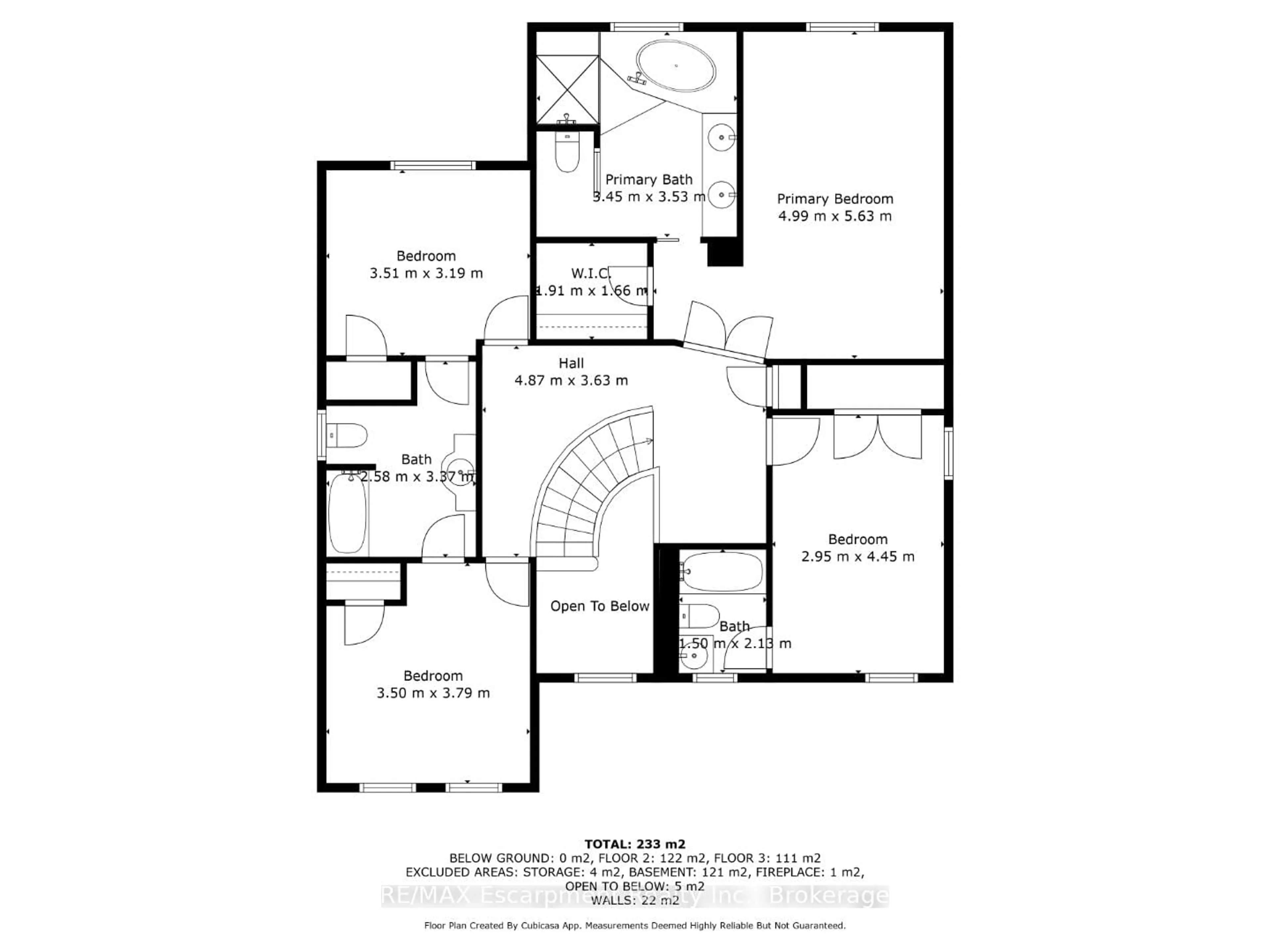 Floor plan for 1645 Bough Beeches Blvd, Mississauga Ontario L4W 4G5