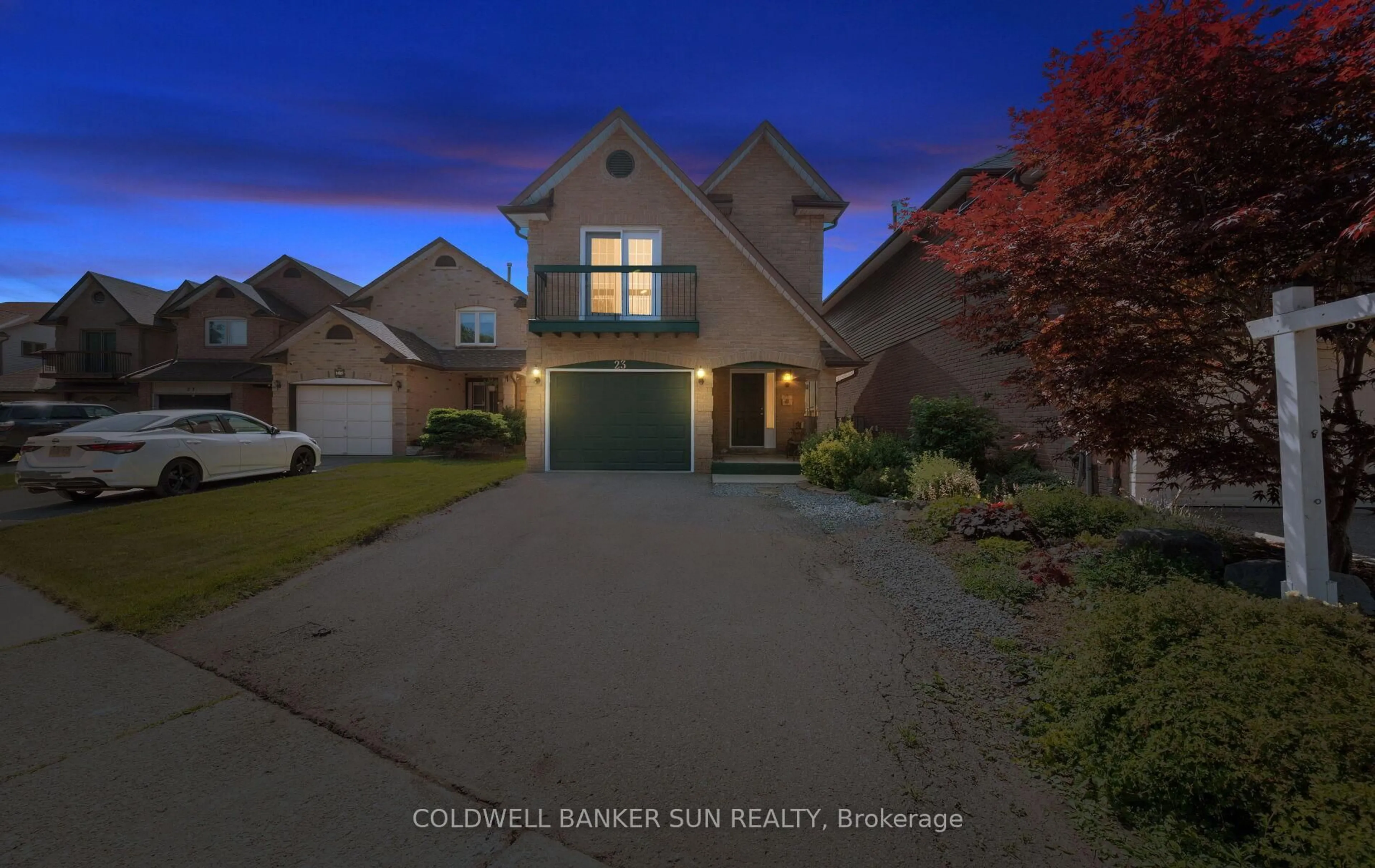 A pic from outside/outdoor area/front of a property/back of a property/a pic from drone, street for 23 Burton Rd, Brampton Ontario L6X 1M6