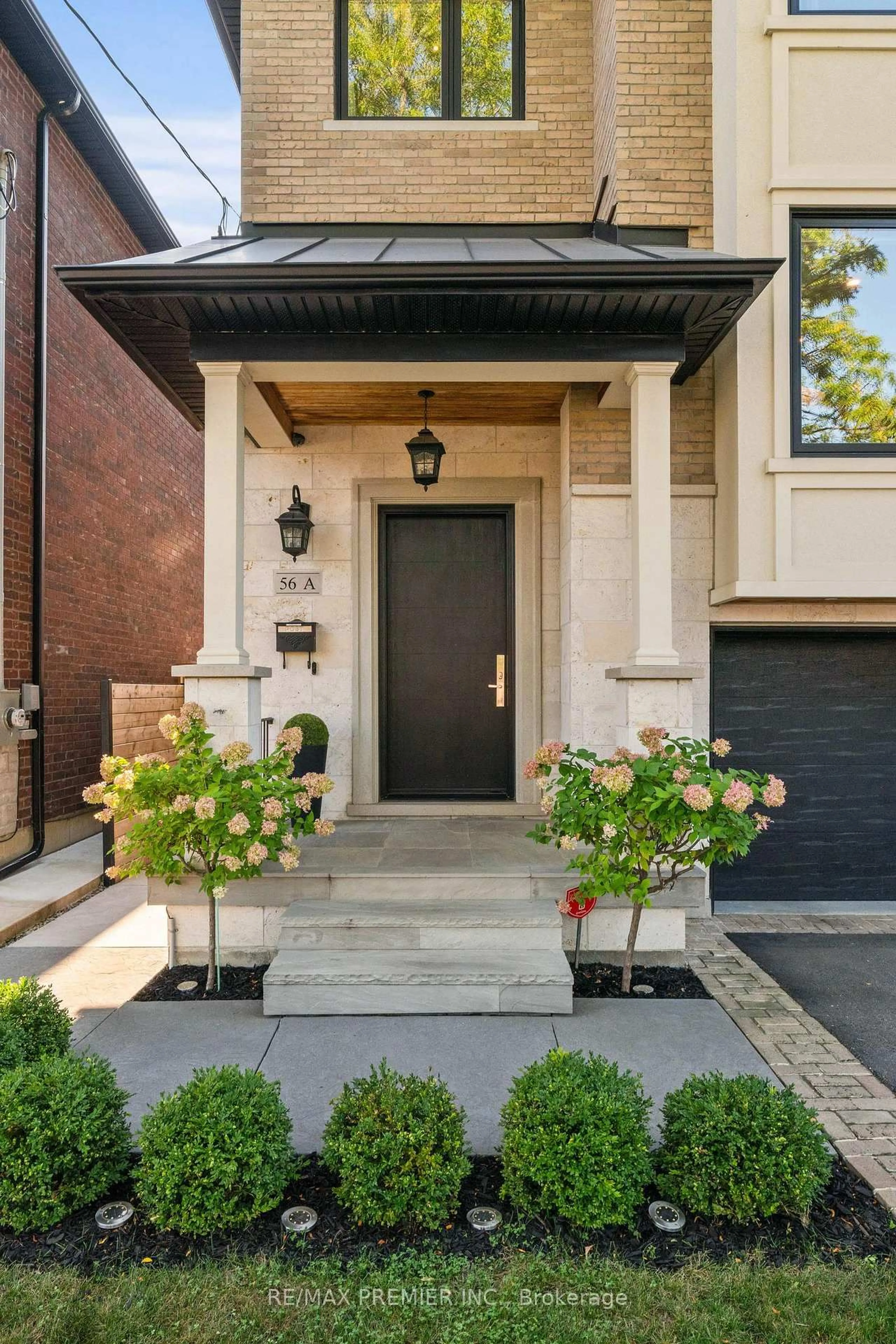 Home with brick exterior material, street for 56A Bellman Ave, Toronto Ontario M8W 4A4