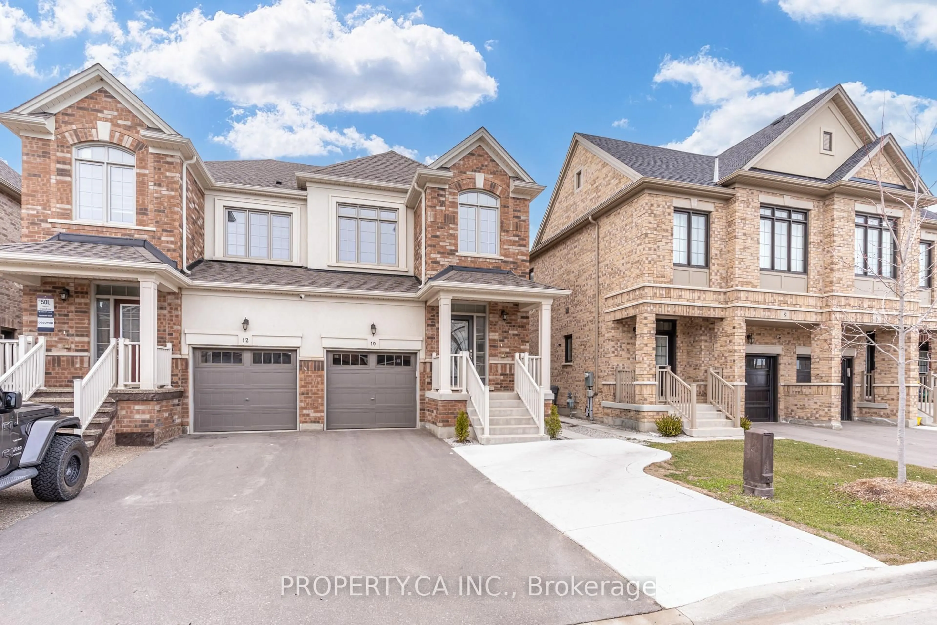 Home with brick exterior material, street for 10 Fordham Rd, Brampton Ontario L6Y 6K2