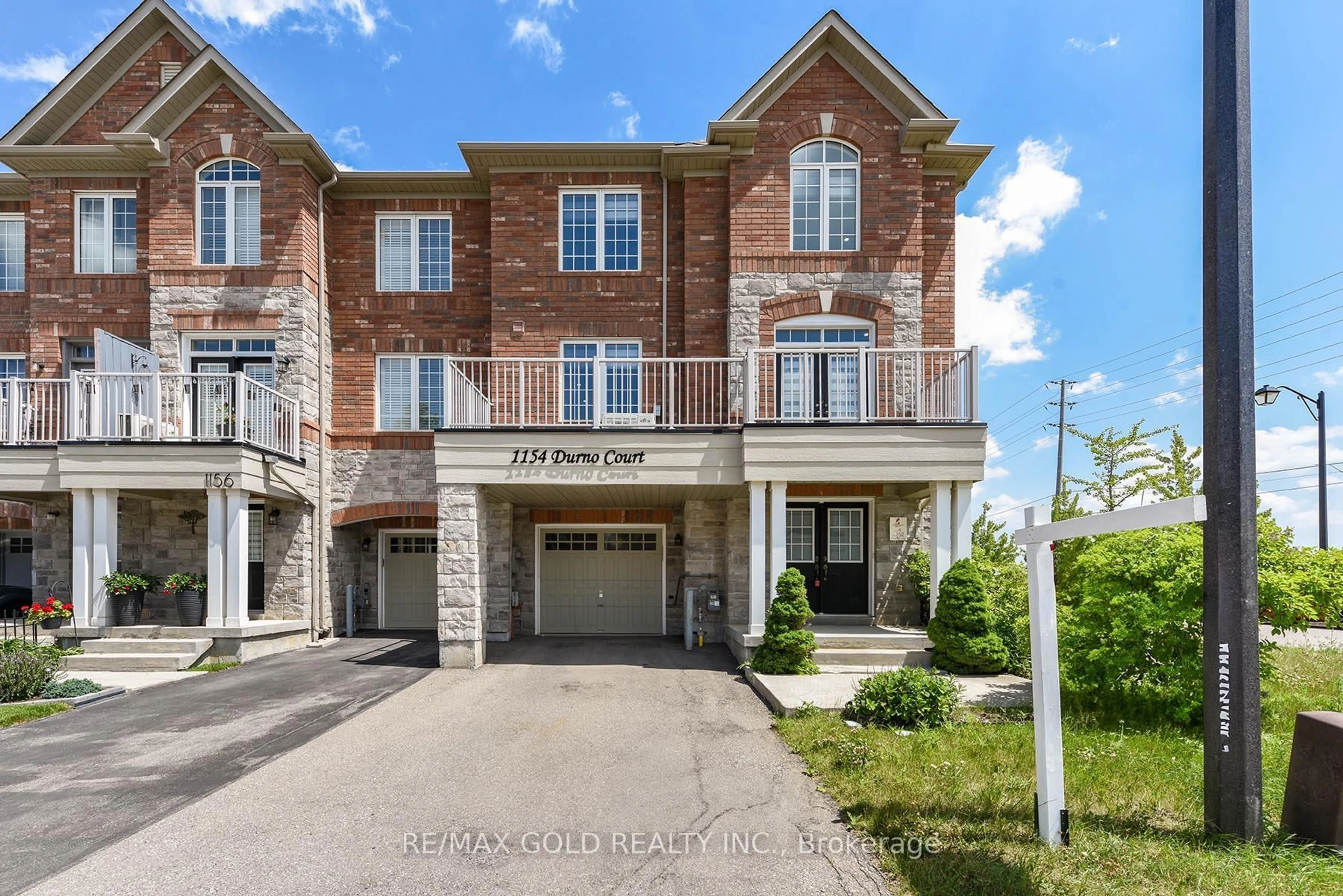 Home with brick exterior material, street for 1154 Durno Crt, Milton Ontario L9T 8P6
