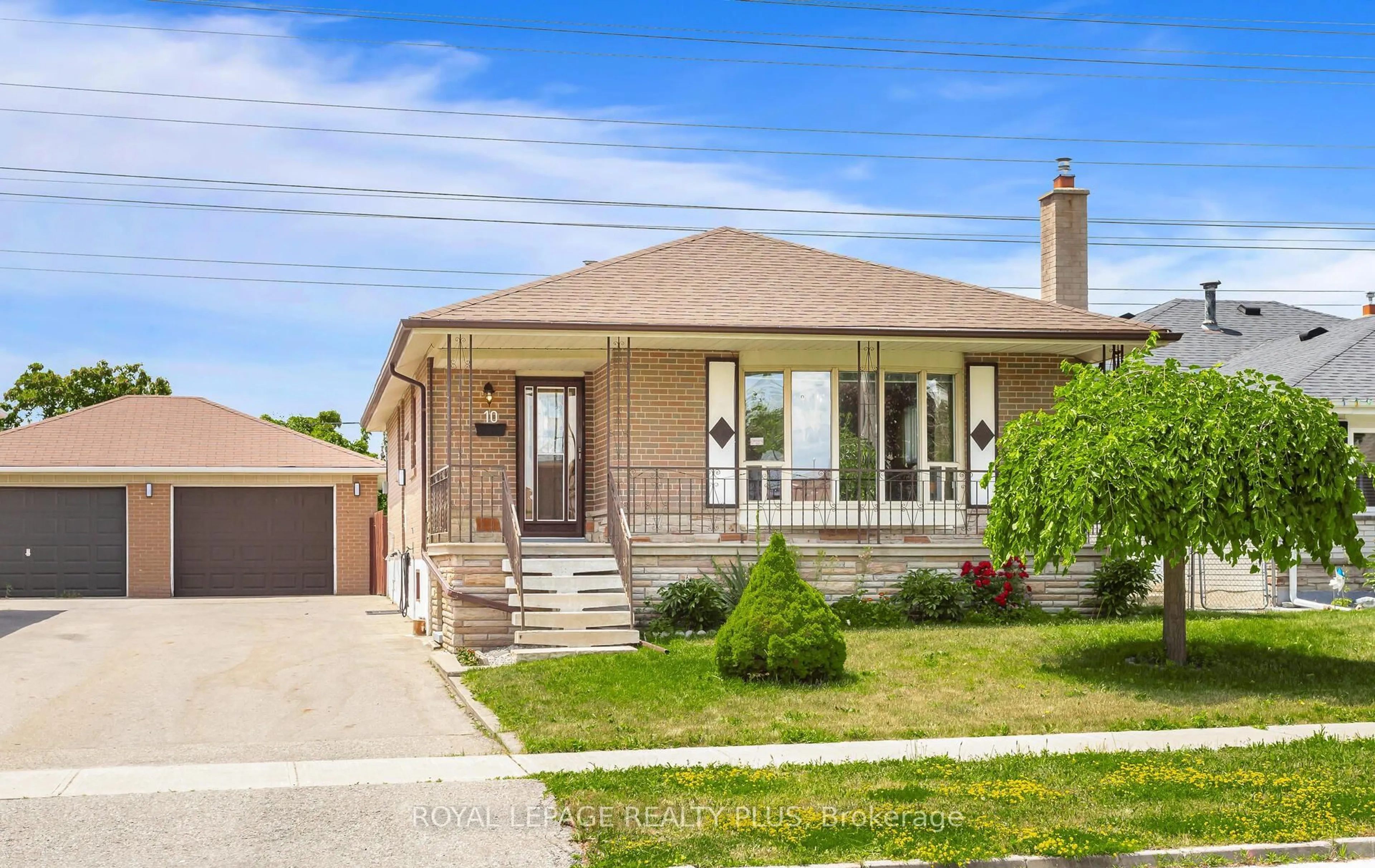 Home with brick exterior material, street for 10 Helmsdale Cres, Toronto Ontario M9V 3X9