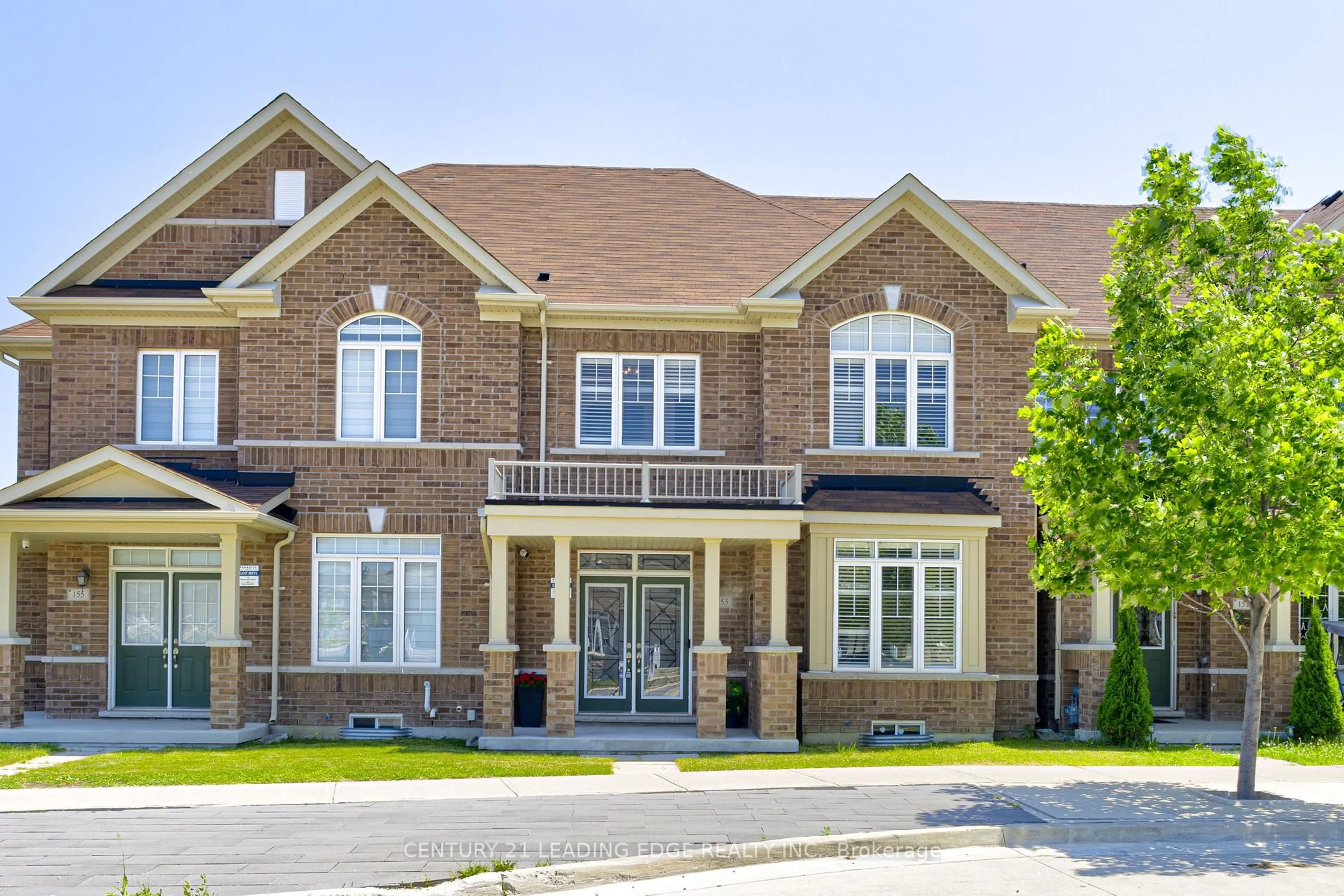 Home with brick exterior material, street for 153 Remembrance Rd, Brampton Ontario L7A 0G1