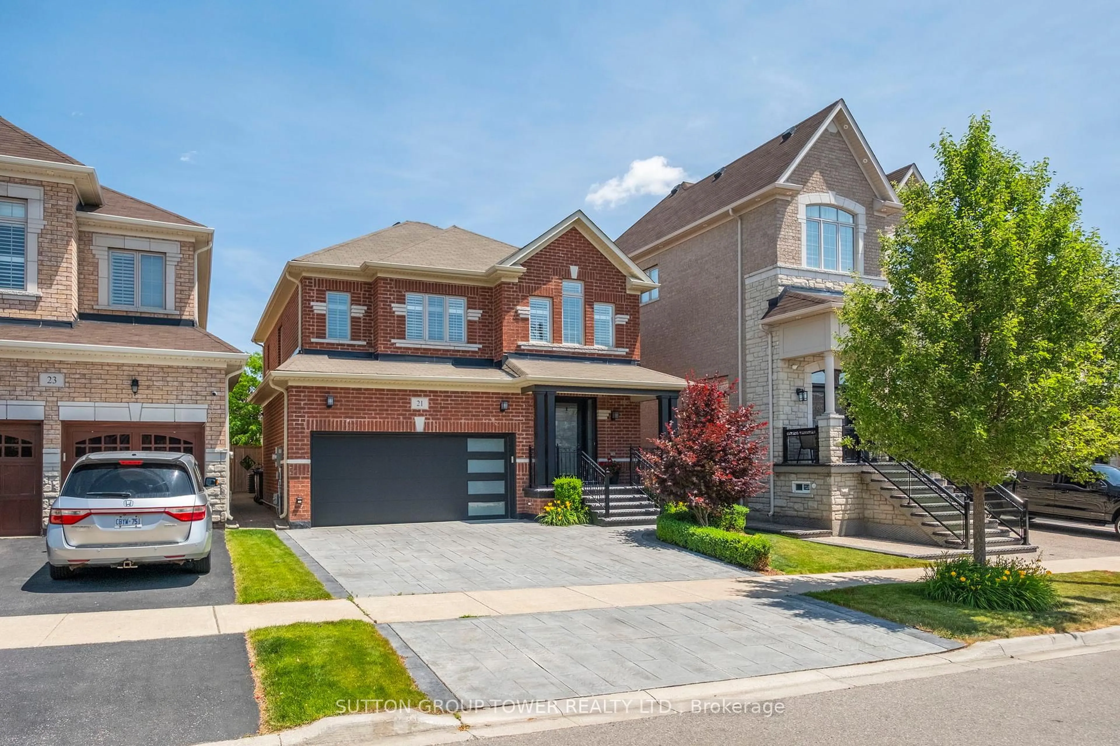 Home with brick exterior material, street for 21 Fieldstone Lane Ave, Caledon Ontario L7C 3Y8