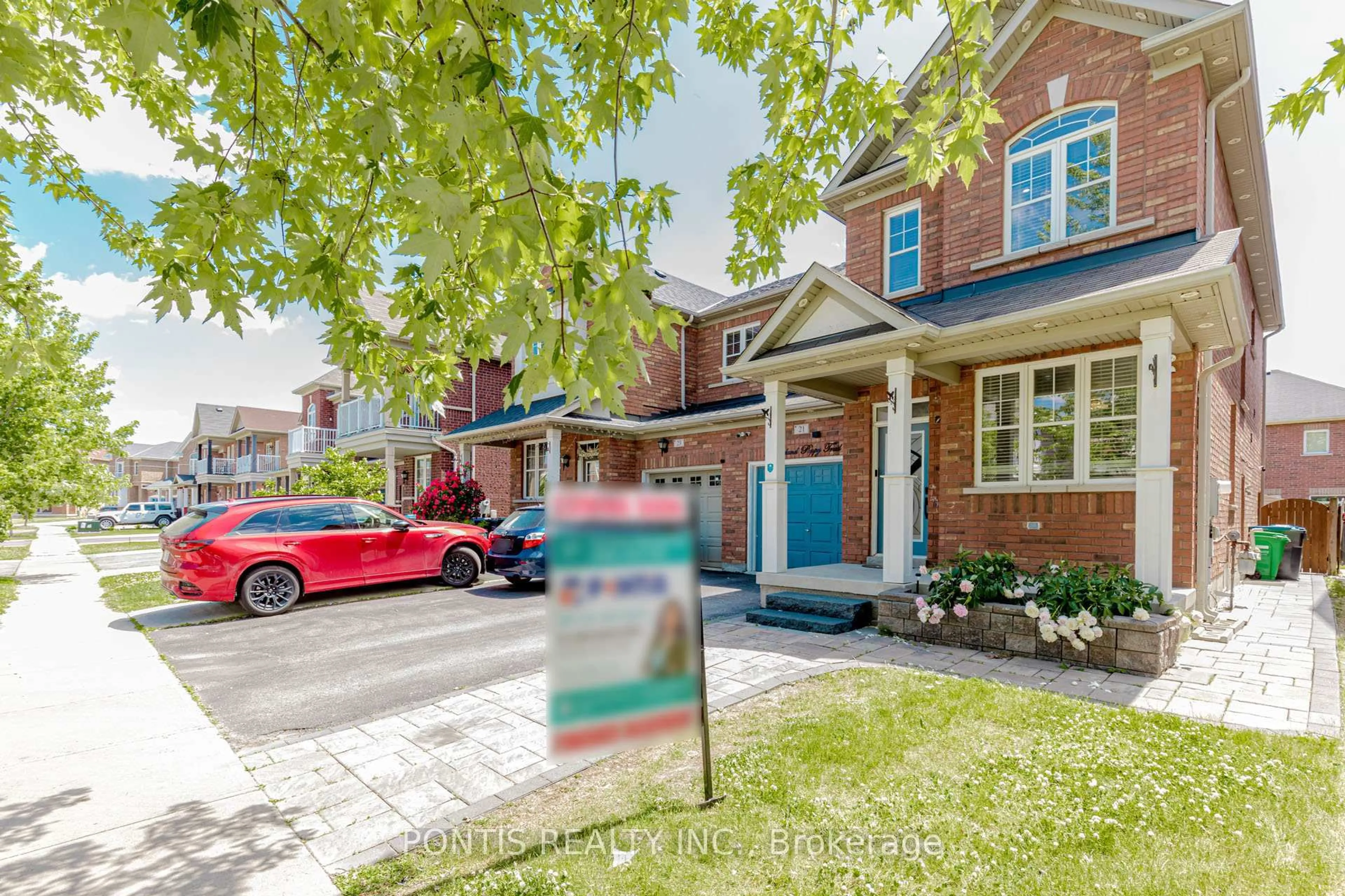 Home with brick exterior material, street for 21 ICELAND POPPY Tr, Brampton Ontario L7A 0M9