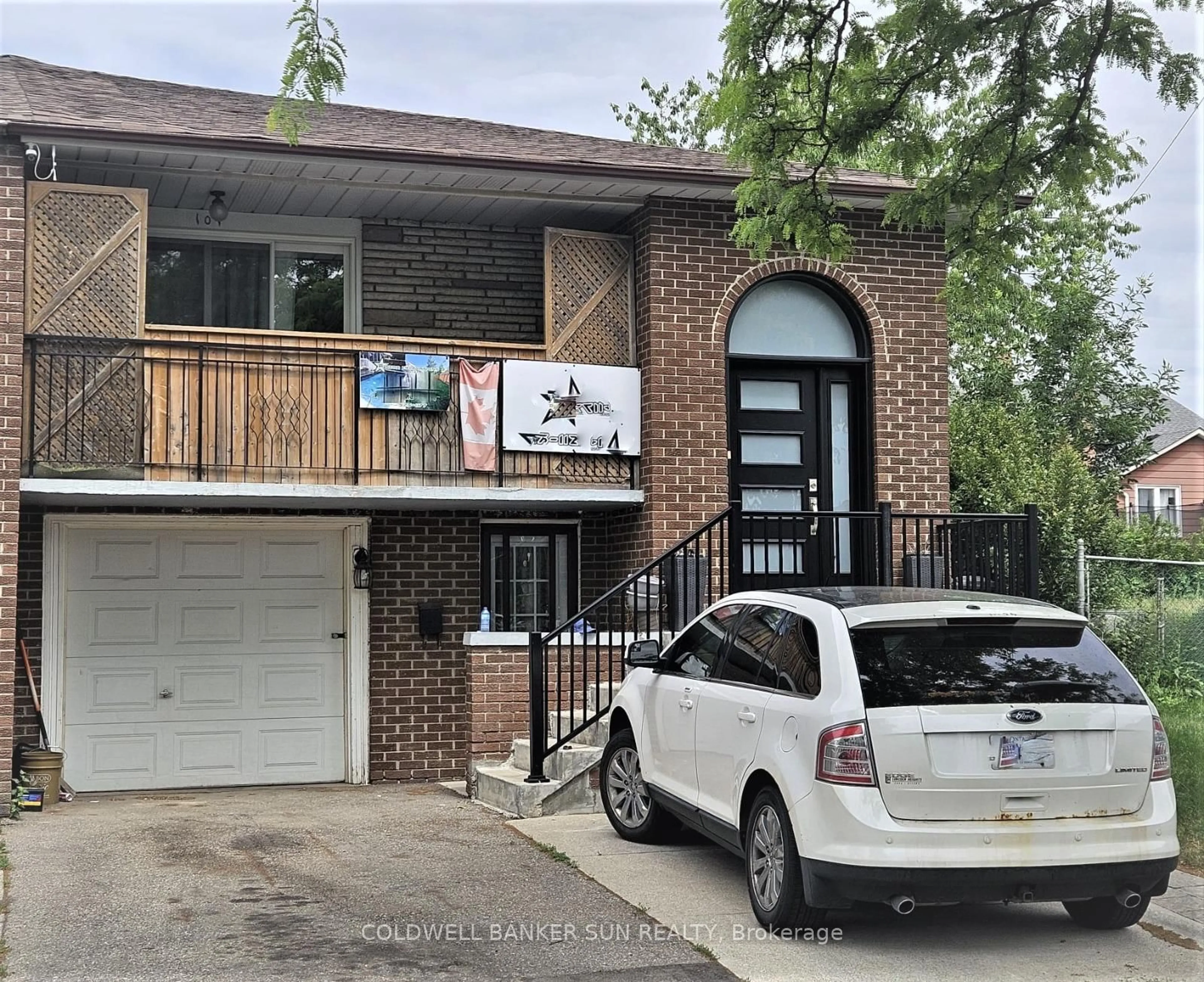 Home with brick exterior material, street for 104 Abell Dr, Brampton Ontario L6V 2Z8