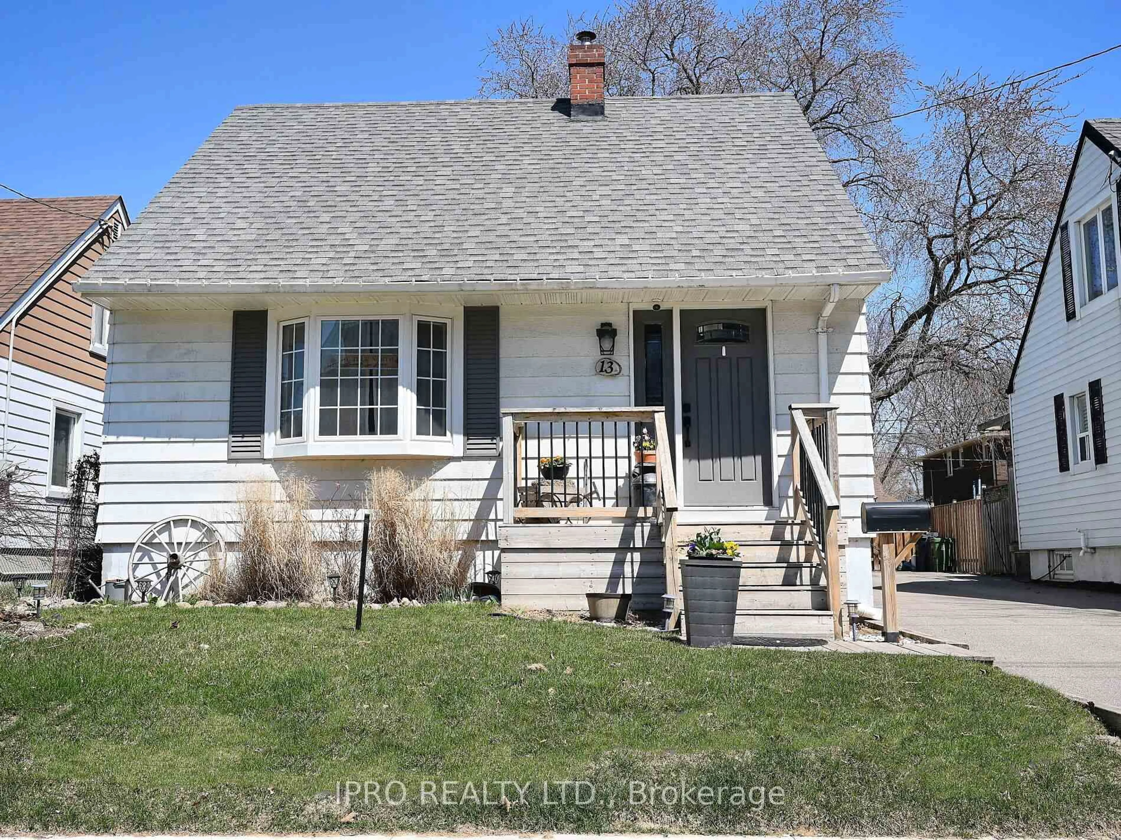 Home with vinyl exterior material, street for 13 Avon Park Dr, Toronto Ontario M8Z 3X3