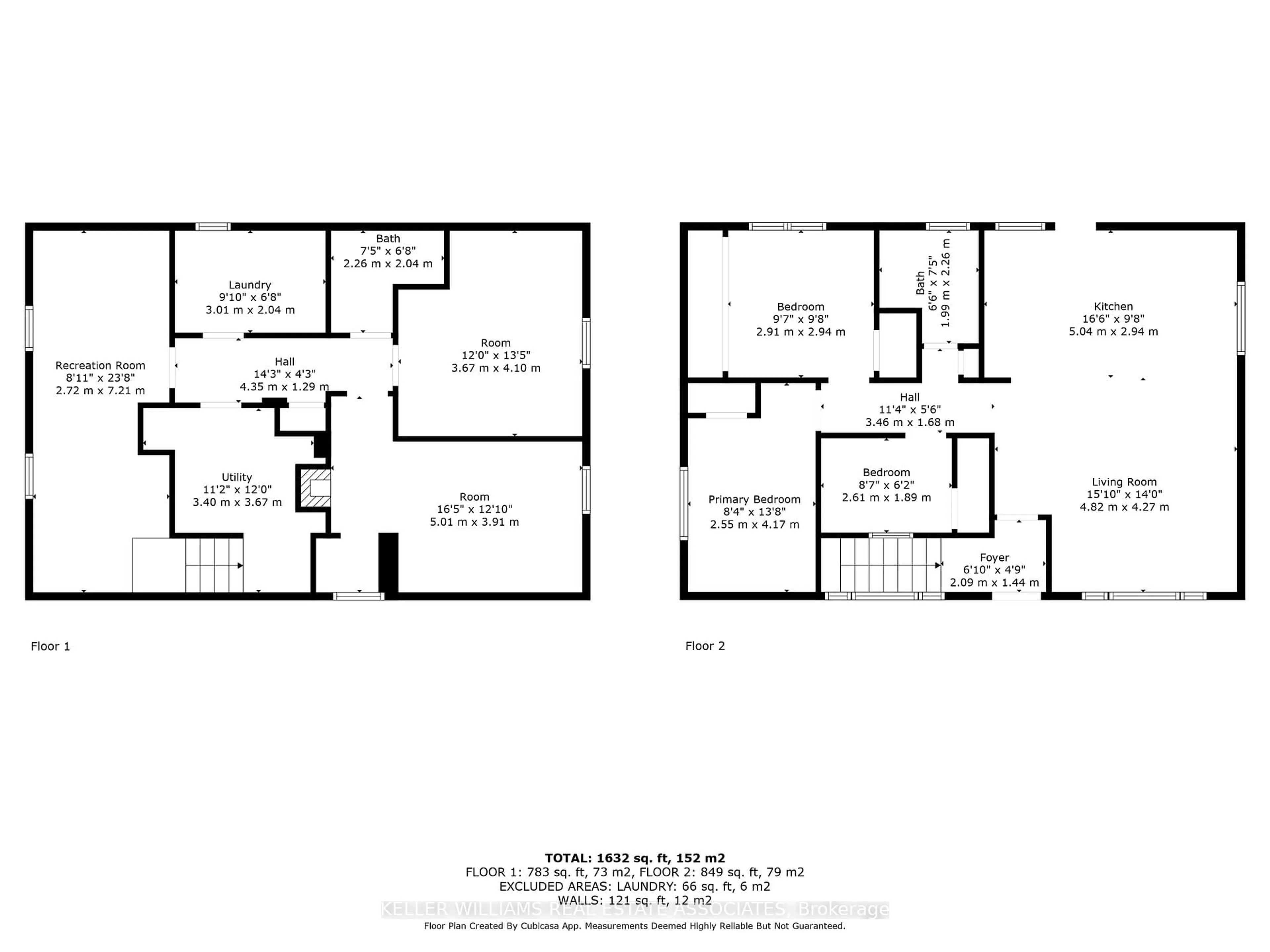 Floor plan for 312 Westcott Rd, Halton Hills Ontario L7J 1R3