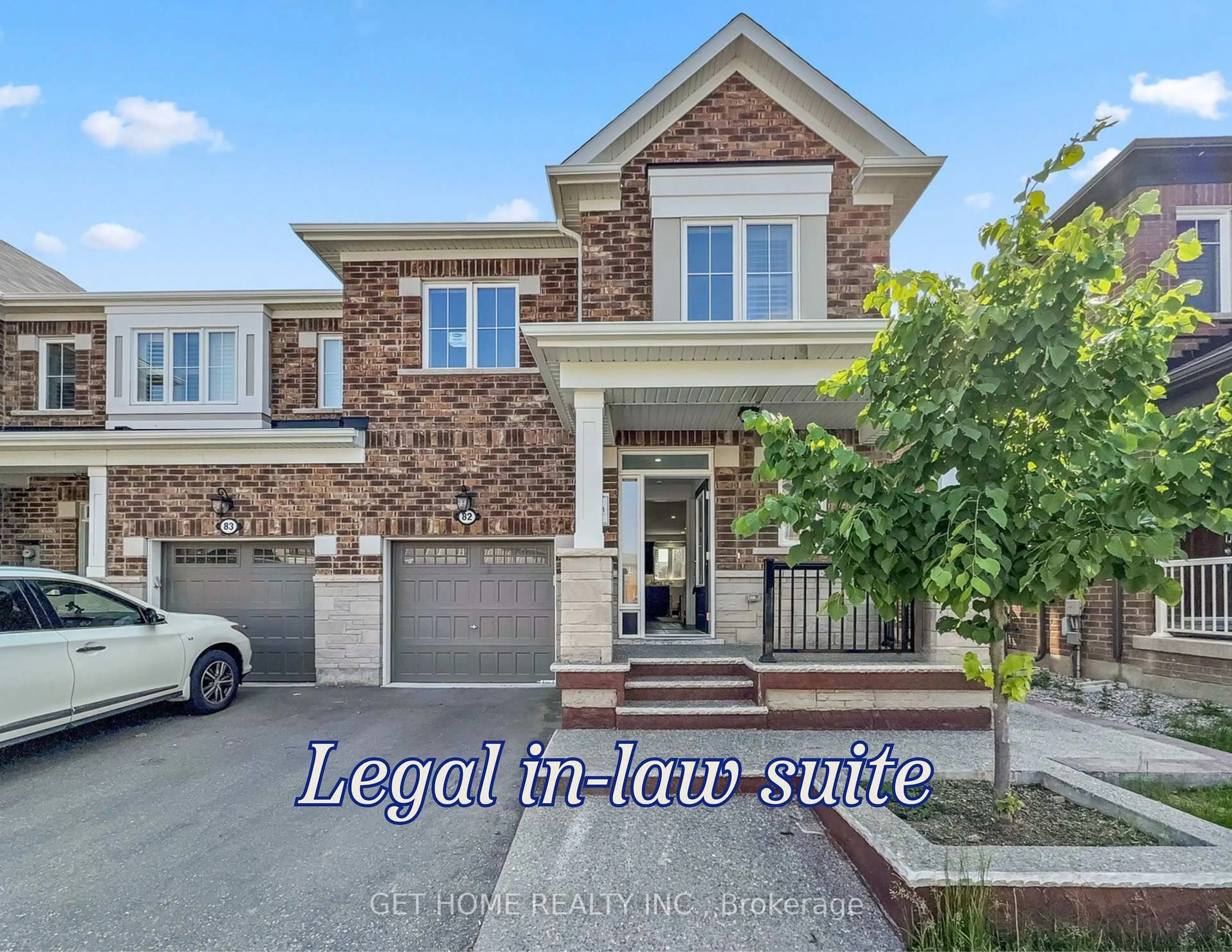 Home with brick exterior material, street for 975 Whitlock Ave #82, Milton Ontario L9E 1S9