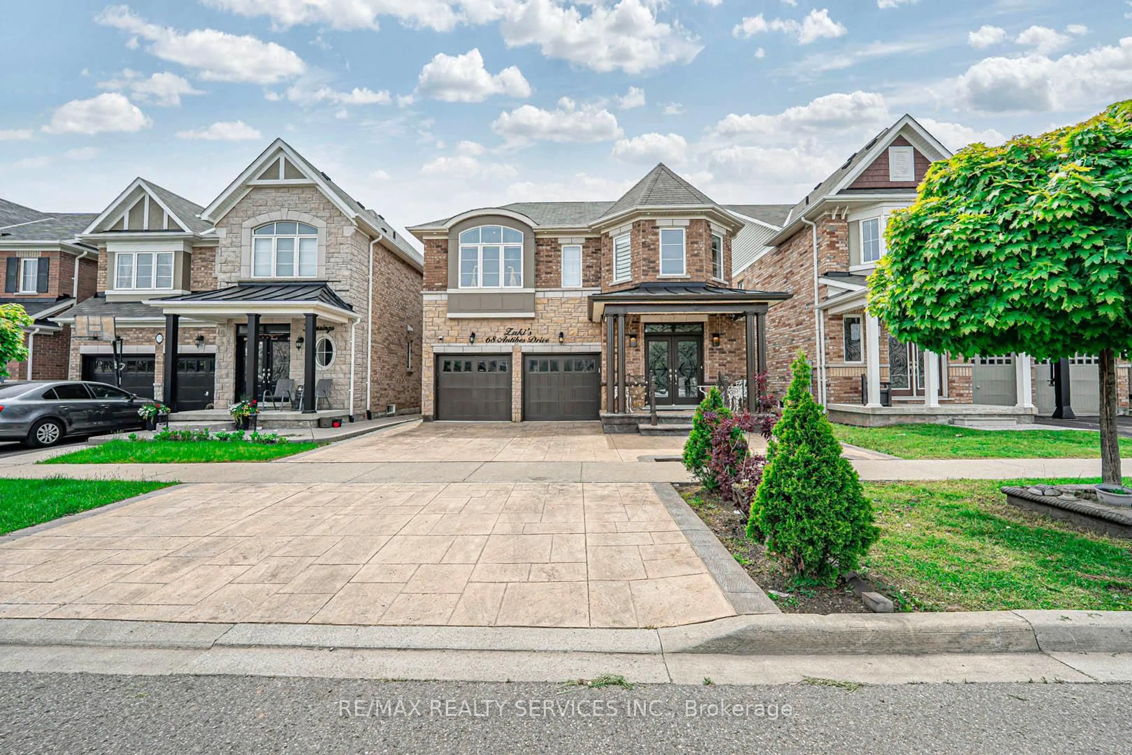 Home with brick exterior material, street for 68 Antibes Dr, Brampton Ontario L6X 5H5