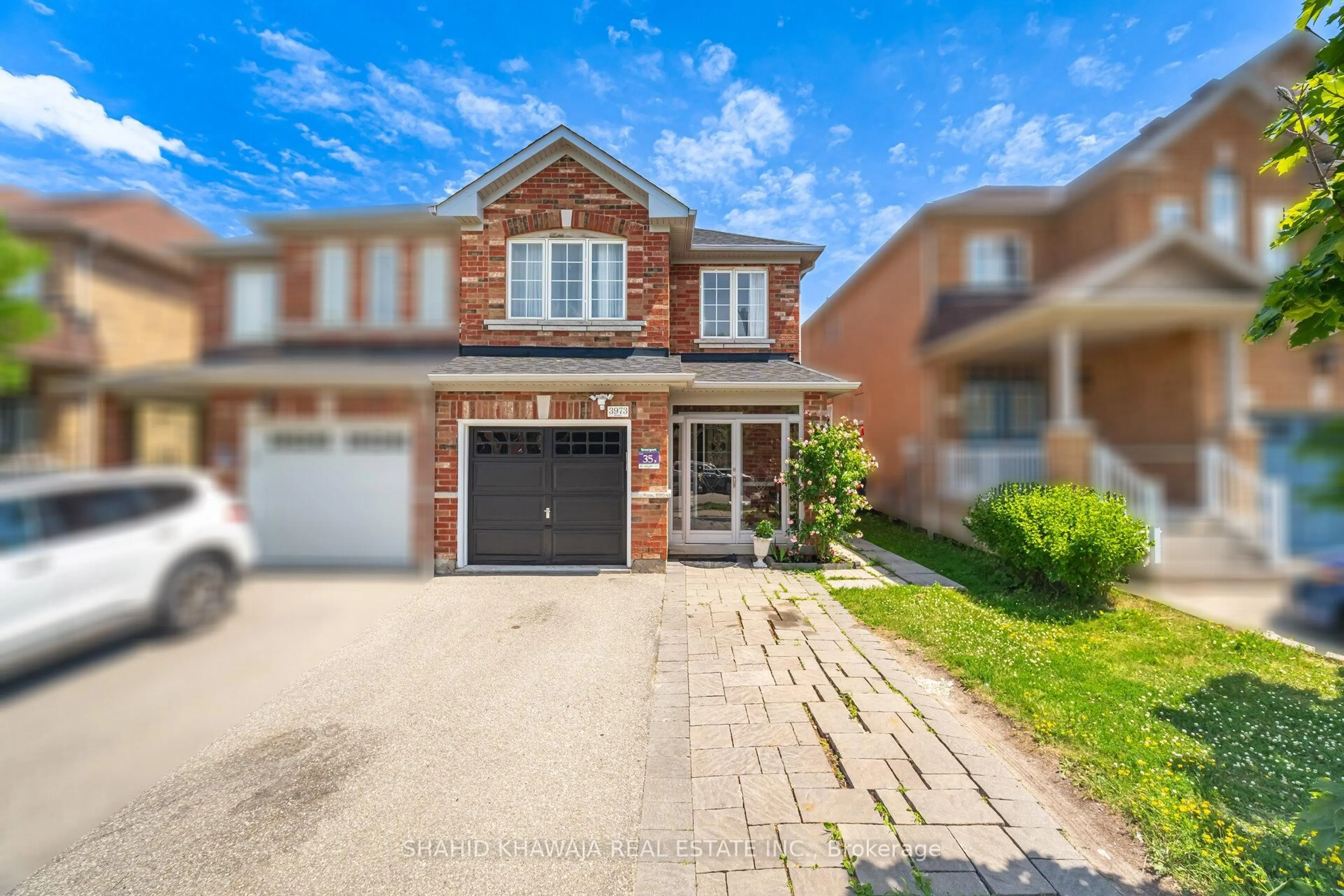 Home with brick exterior material, street for 3973 Quiet Creek Dr, Mississauga Ontario L5M 8B4
