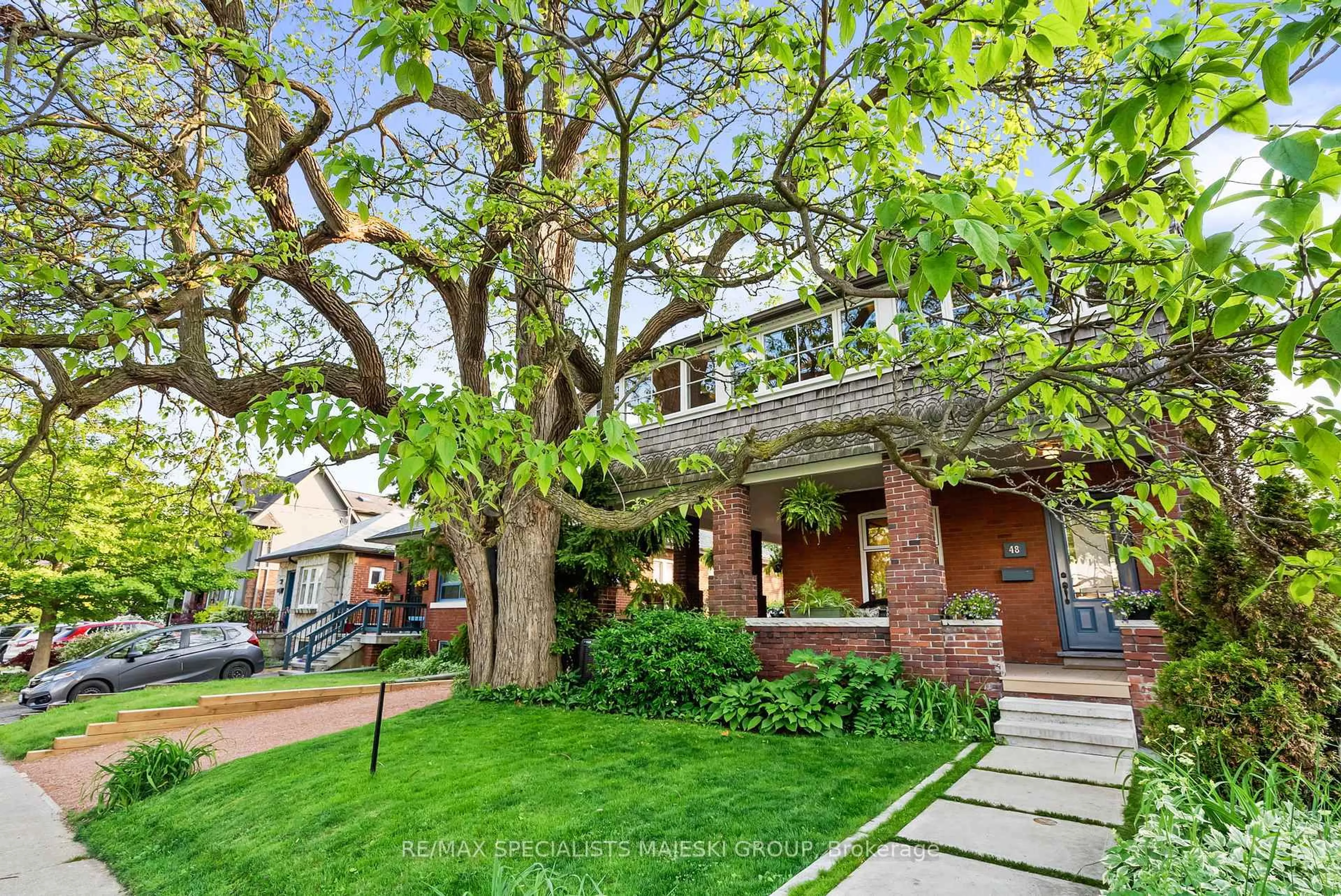 Home with brick exterior material, street for 48 Fourth St, Toronto Ontario M8V 2Y3