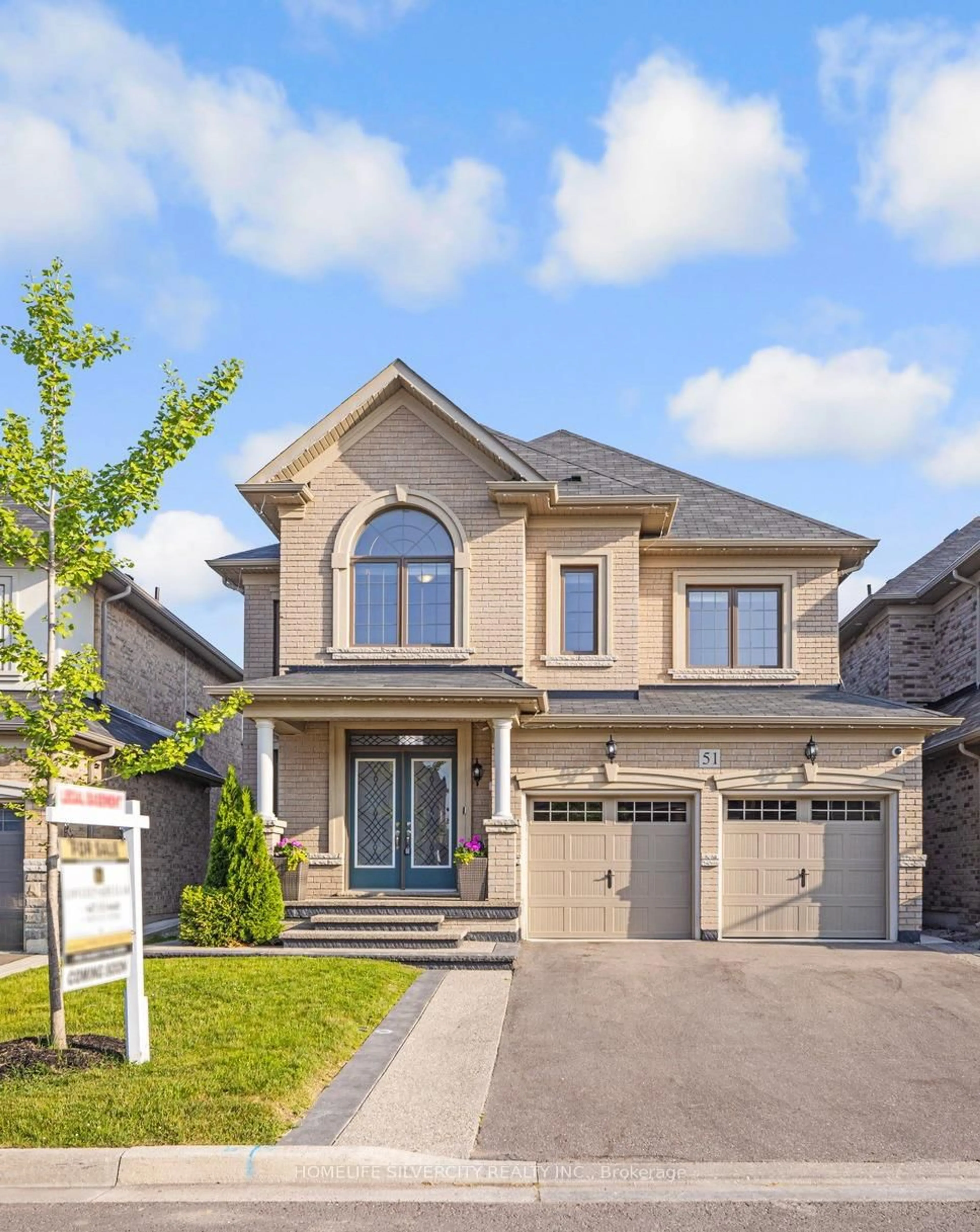 Home with brick exterior material, street for 51 Bucksaw St, Brampton Ontario L7A 4R3