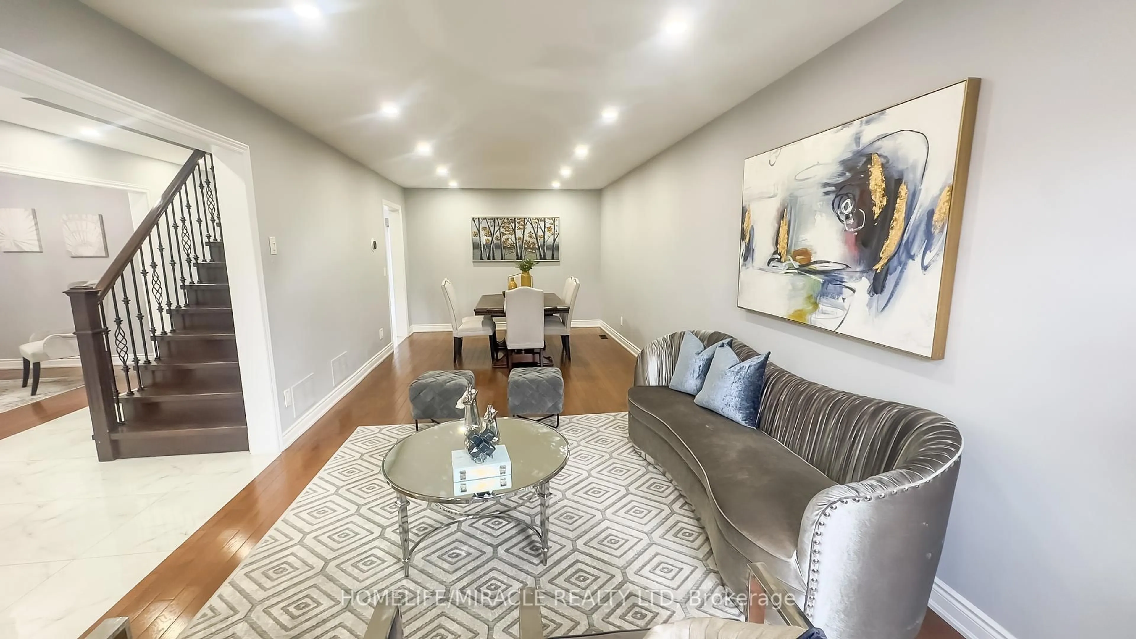 Living room with furniture, unknown for 52 Novella Pl, Brampton Ontario L6S 5X1