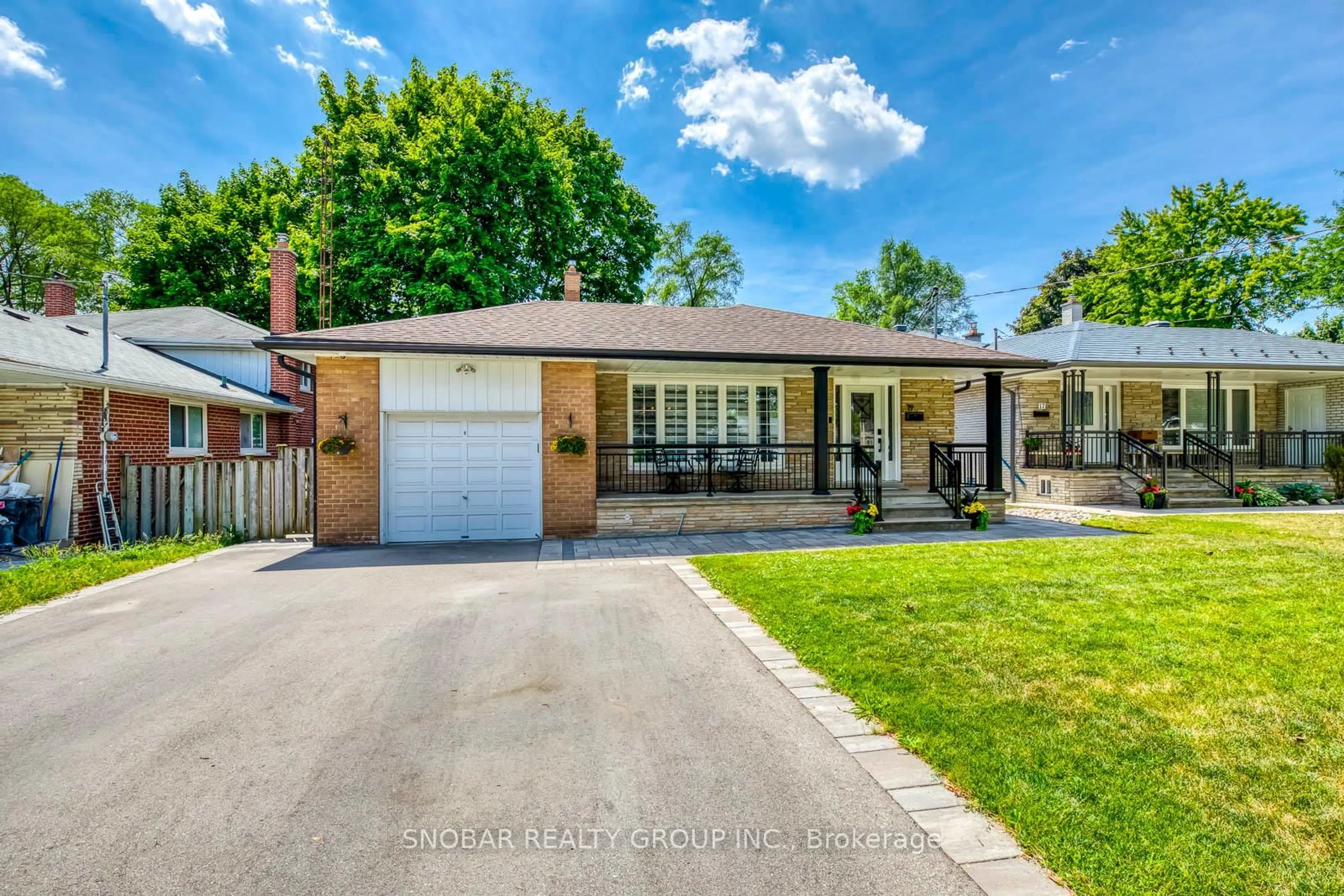 Home with brick exterior material, street for 19 Forest Path Crt, Toronto Ontario M9V 1L4
