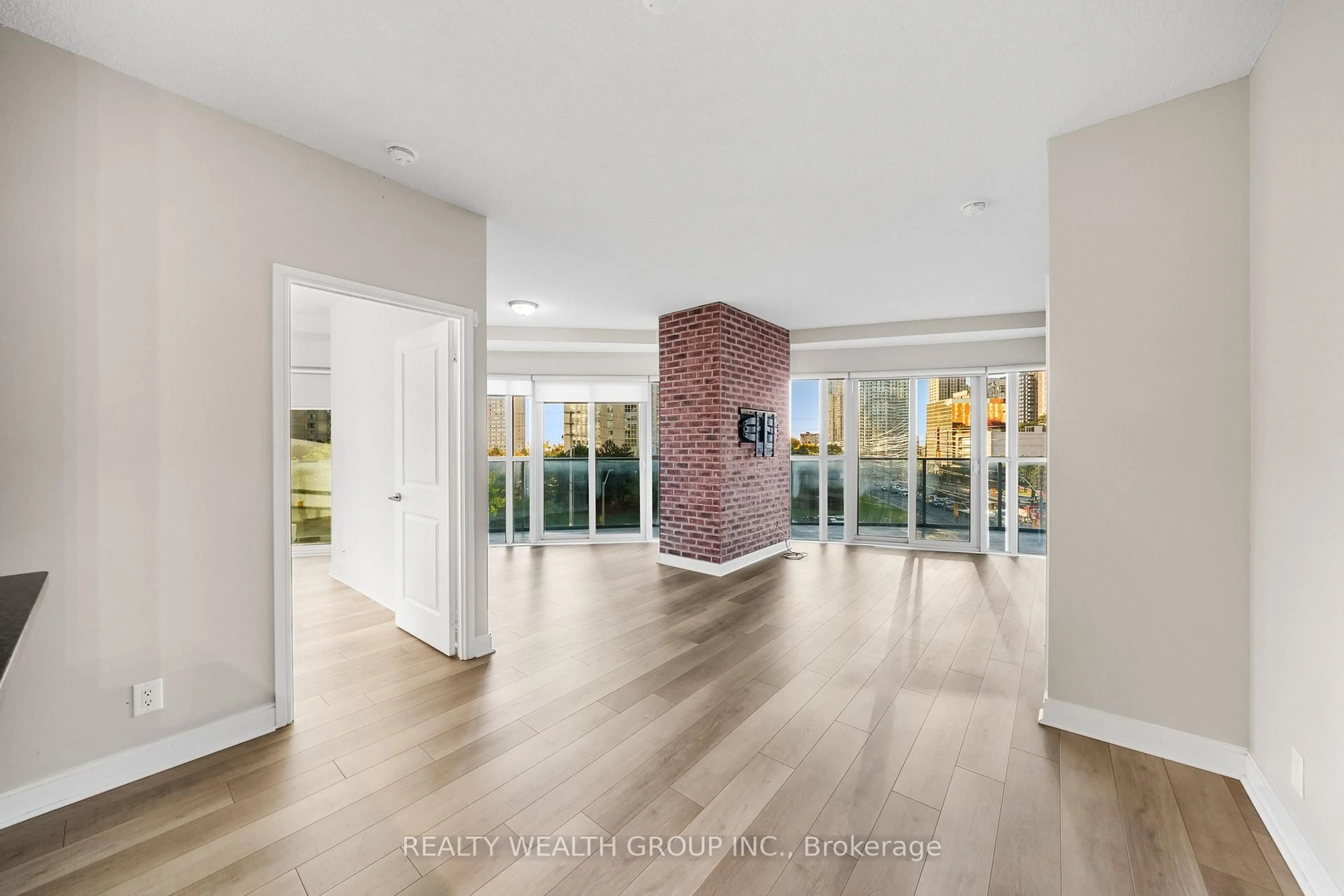 Indoor foyer for 60 absolute Ave #302, Mississauga Ontario L4Z 0A9