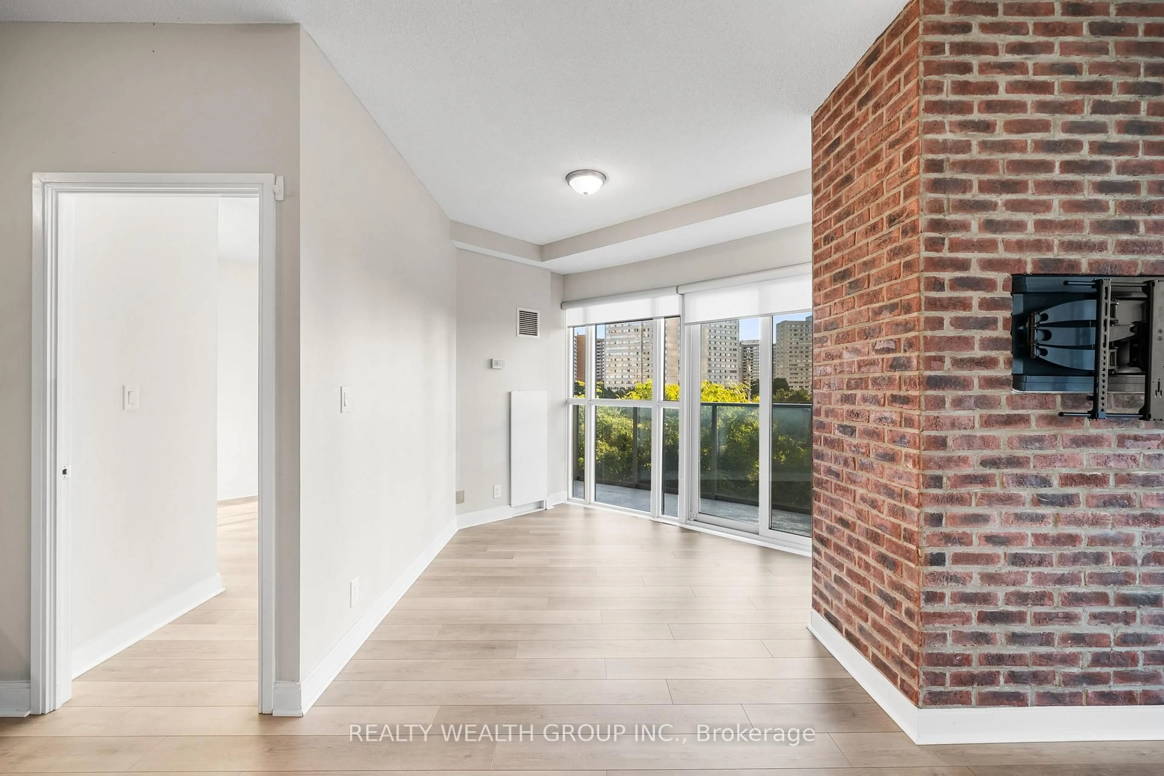Indoor entryway for 60 absolute Ave #302, Mississauga Ontario L4Z 0A9