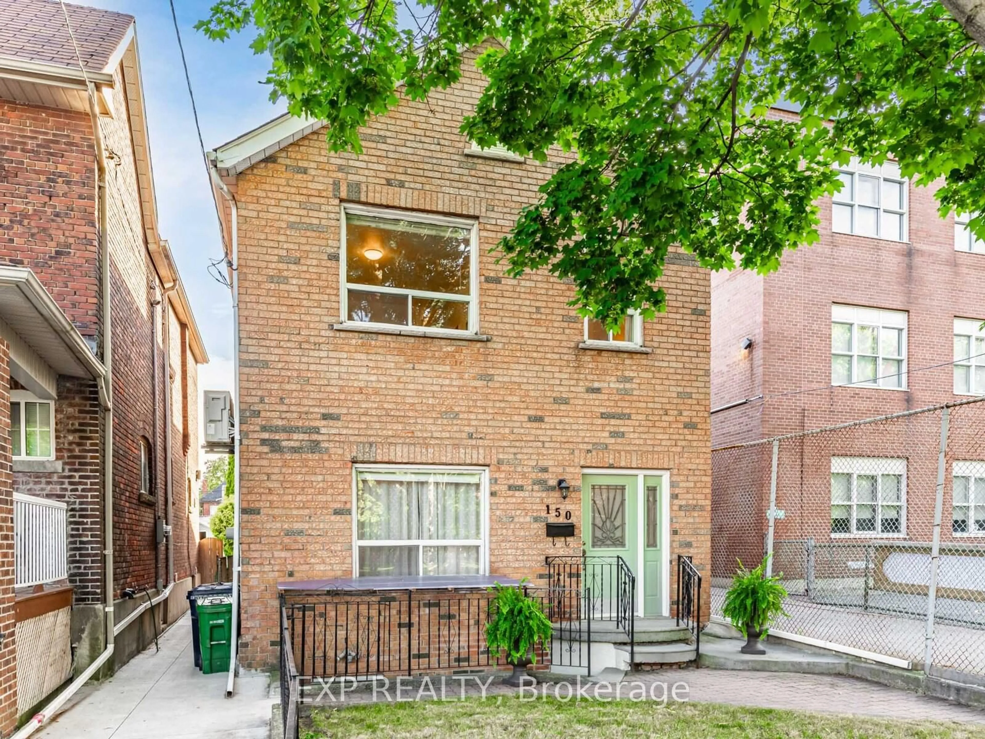 Home with brick exterior material, street for 150 Edwin Ave, Toronto Ontario M6P 3Z9