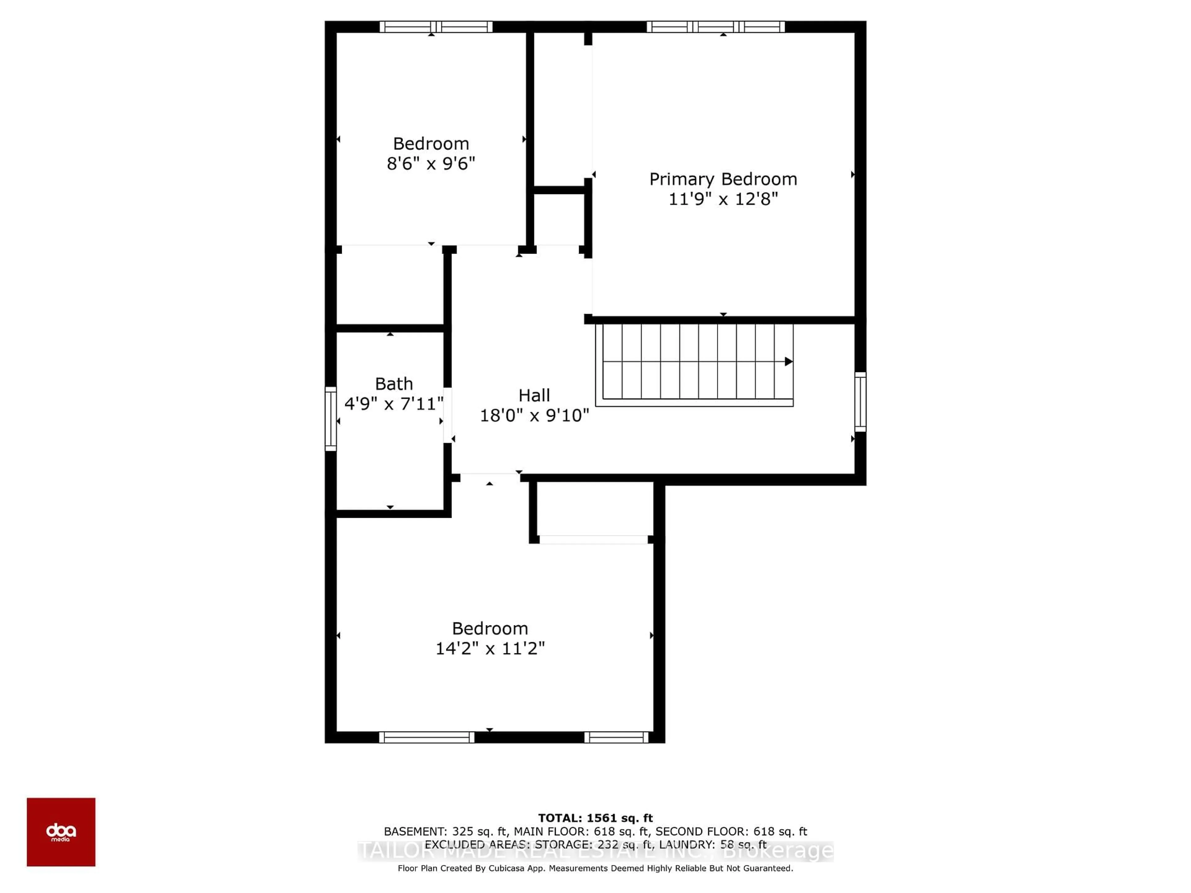 Floor plan for 10 Shelbourne Crt, Brampton Ontario L6Z 1C2