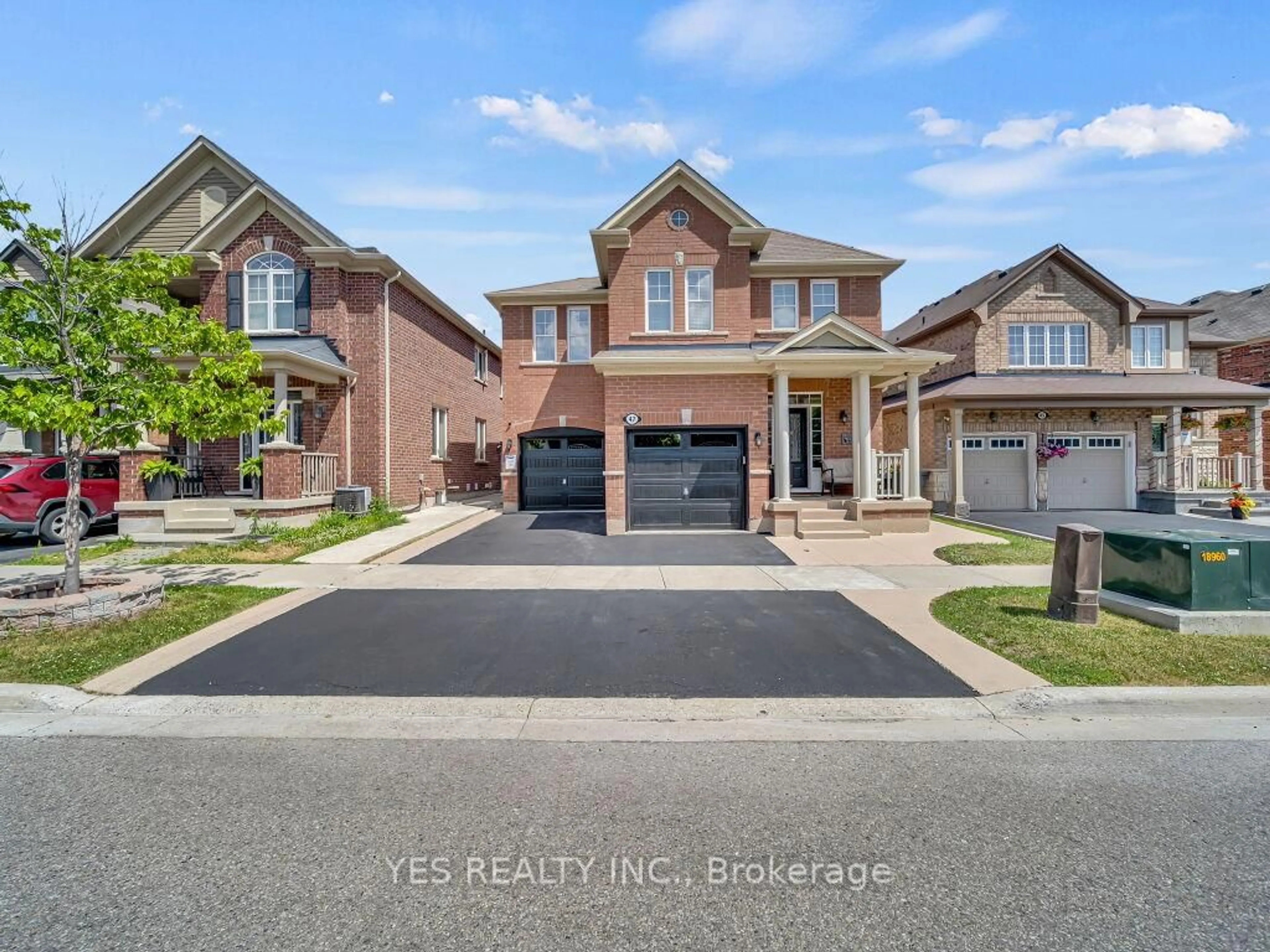 Home with brick exterior material, street for 47 Agricola Rd, Brampton Ontario L7A 0V6