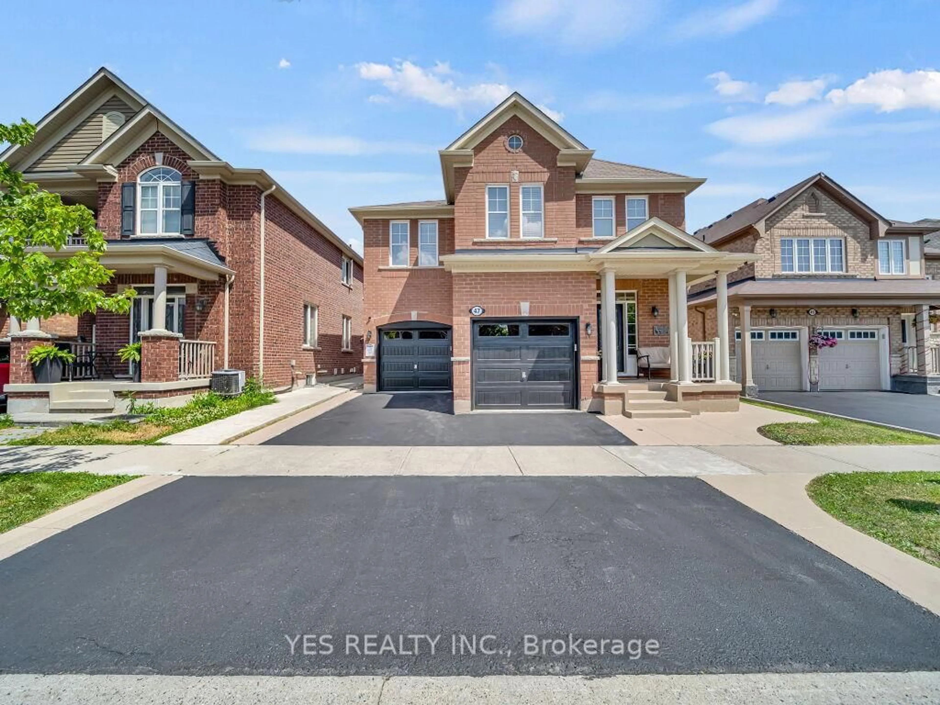 Home with brick exterior material, street for 47 Agricola Rd, Brampton Ontario L7A 0V6