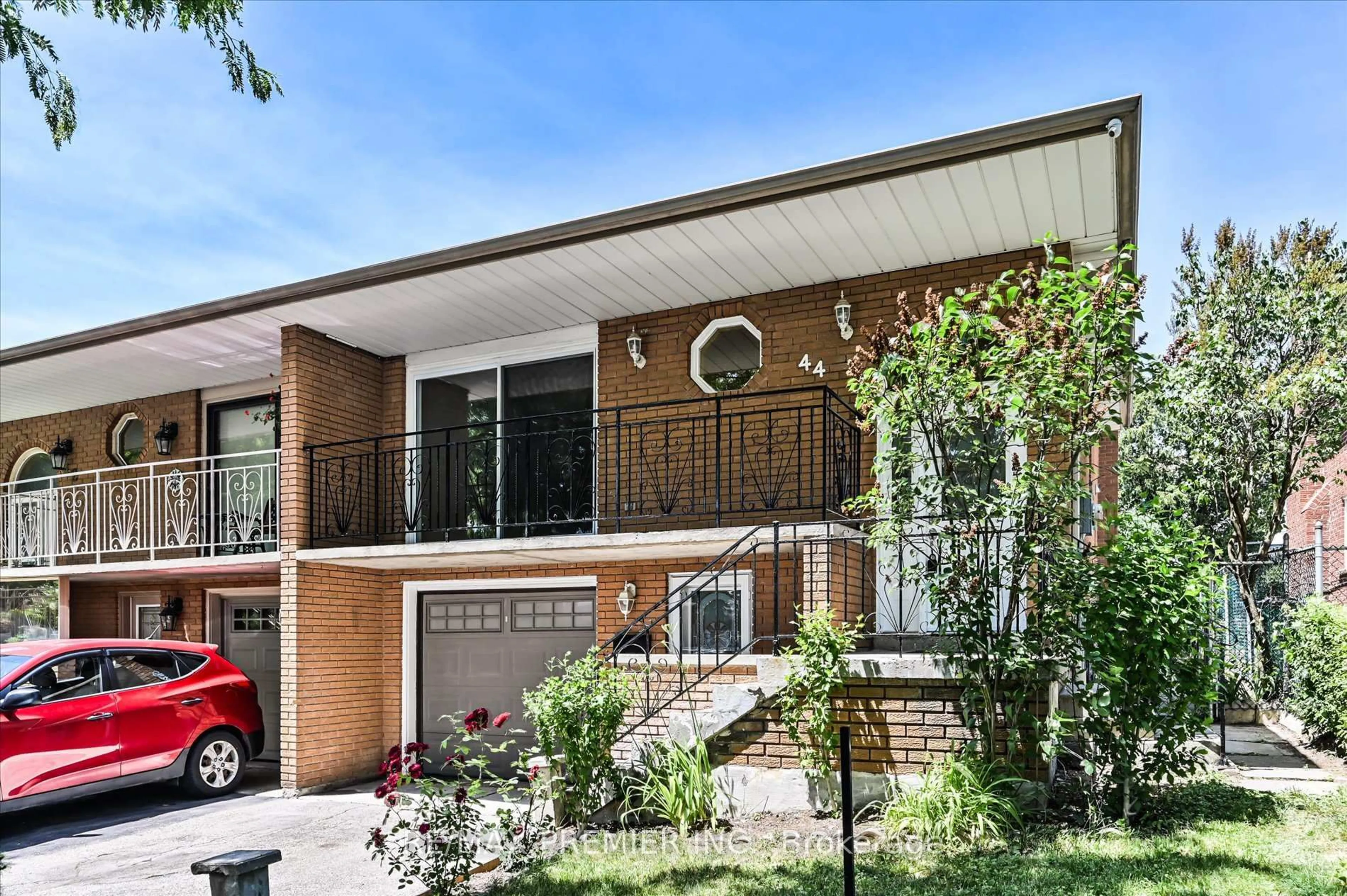 Home with brick exterior material, street for 44 Petunias Rd, Brampton Ontario L6V 3G8