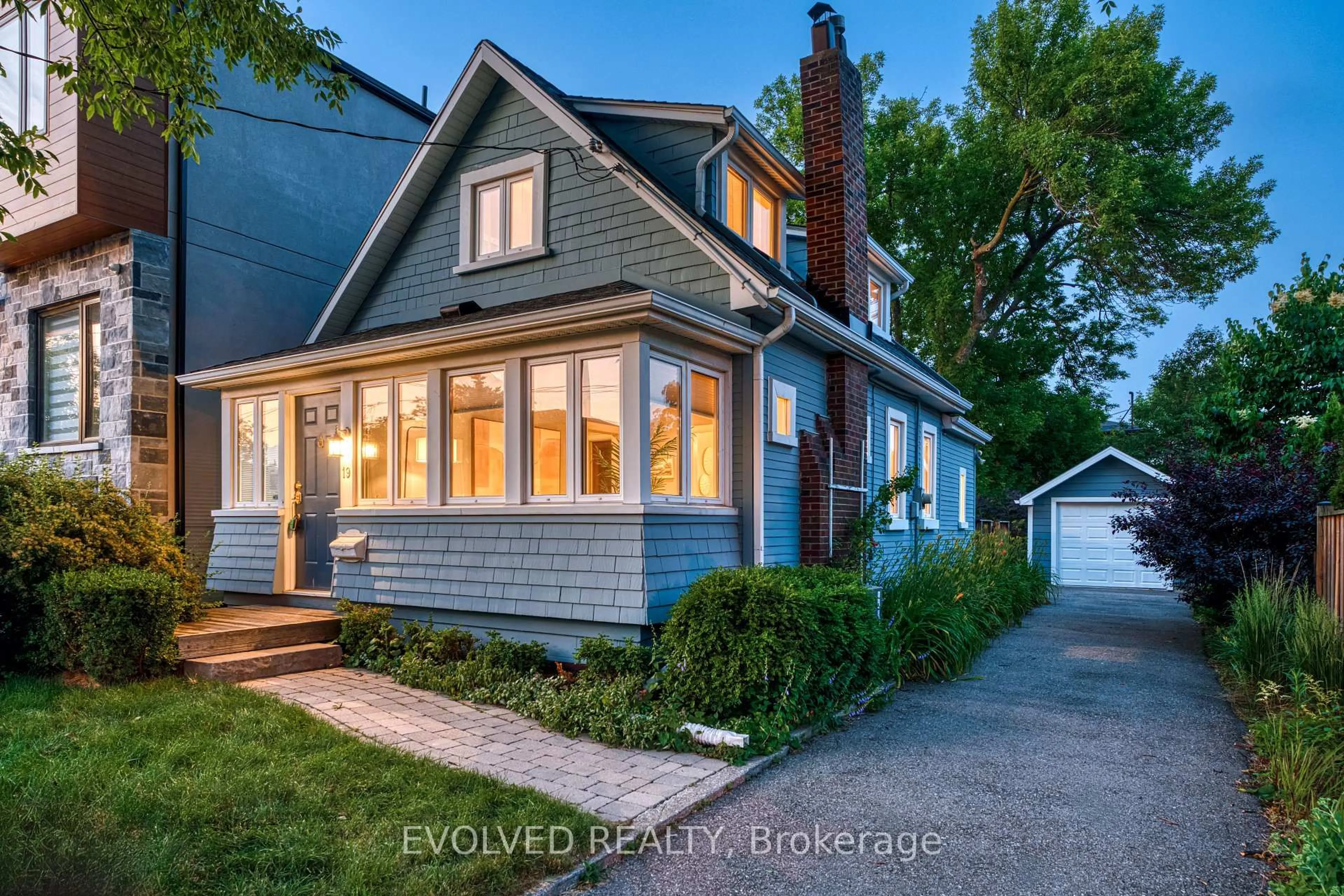 Home with brick exterior material, street for 19 Twenty Fourth St, Toronto Ontario M8V 3N3