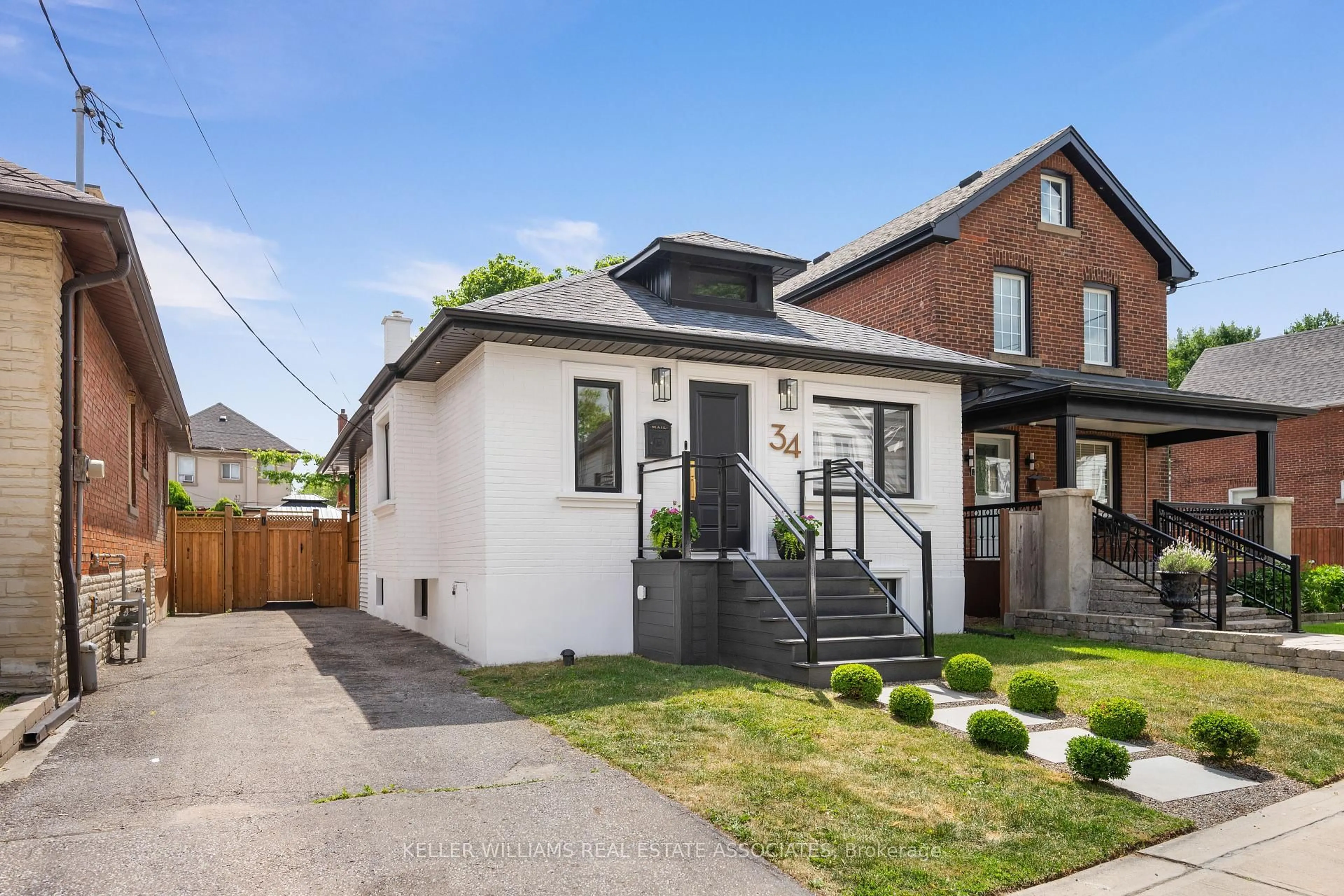 Home with brick exterior material, street for 34 Holley Ave, Toronto Ontario M9N 2C5