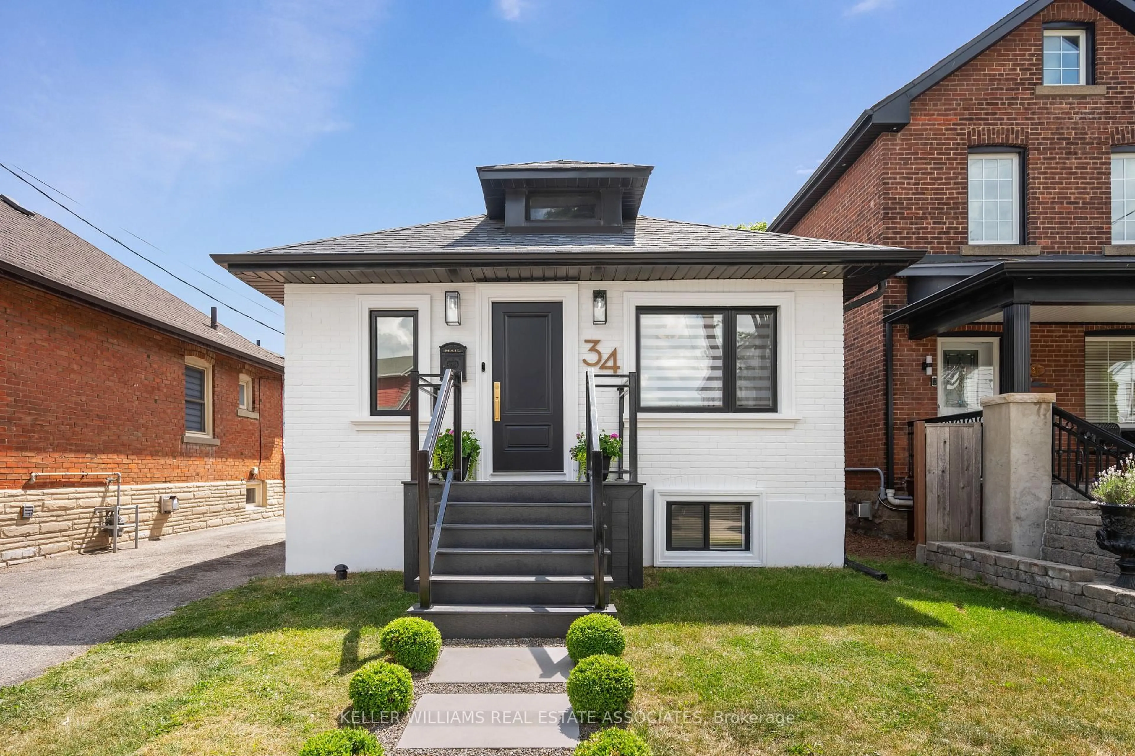 Home with brick exterior material, street for 34 Holley Ave, Toronto Ontario M9N 2C5