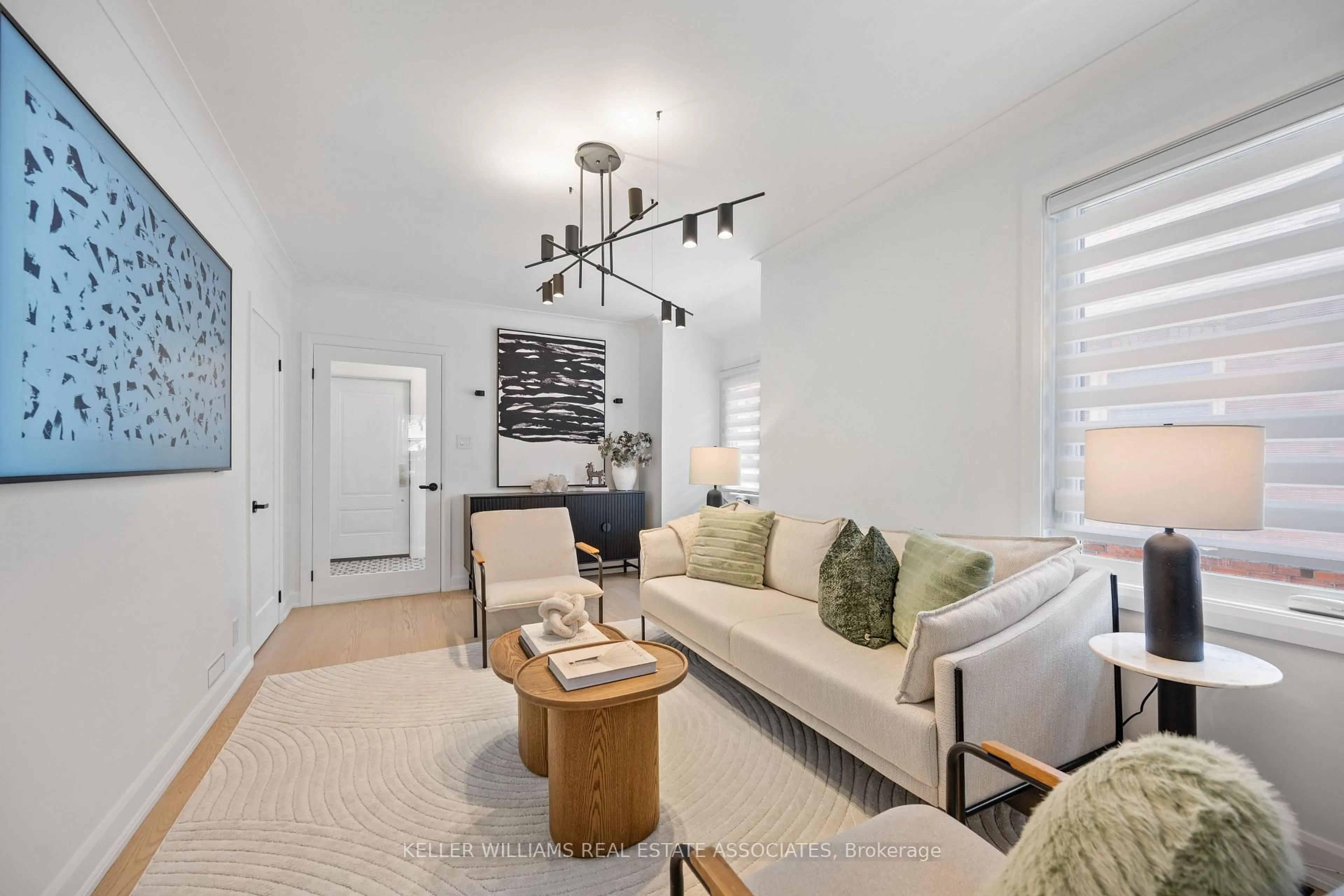 Living room with furniture, unknown for 34 Holley Ave, Toronto Ontario M9N 2C5