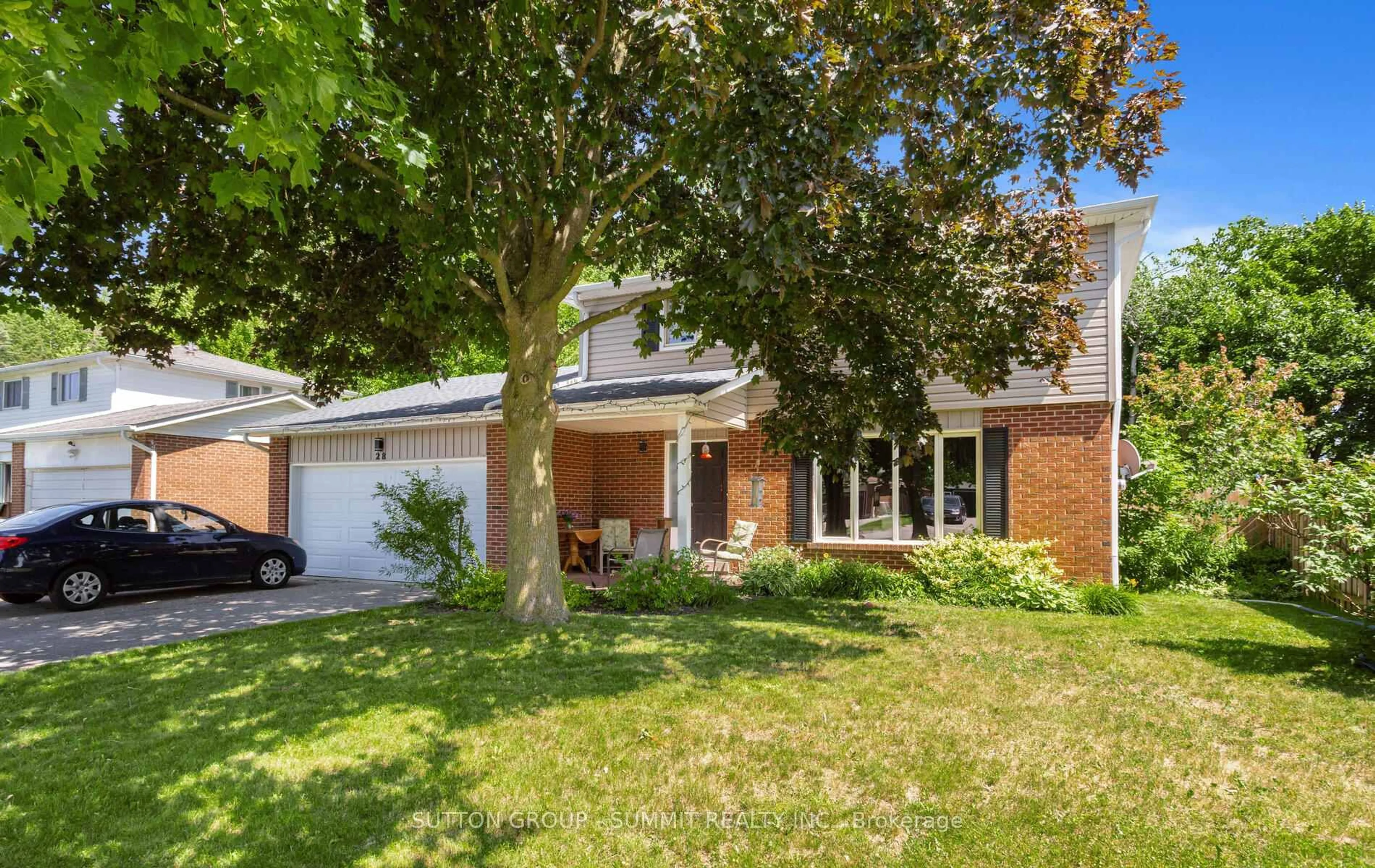 Home with brick exterior material, street for 28 Storey Dr, Halton Hills Ontario L7J 2S9