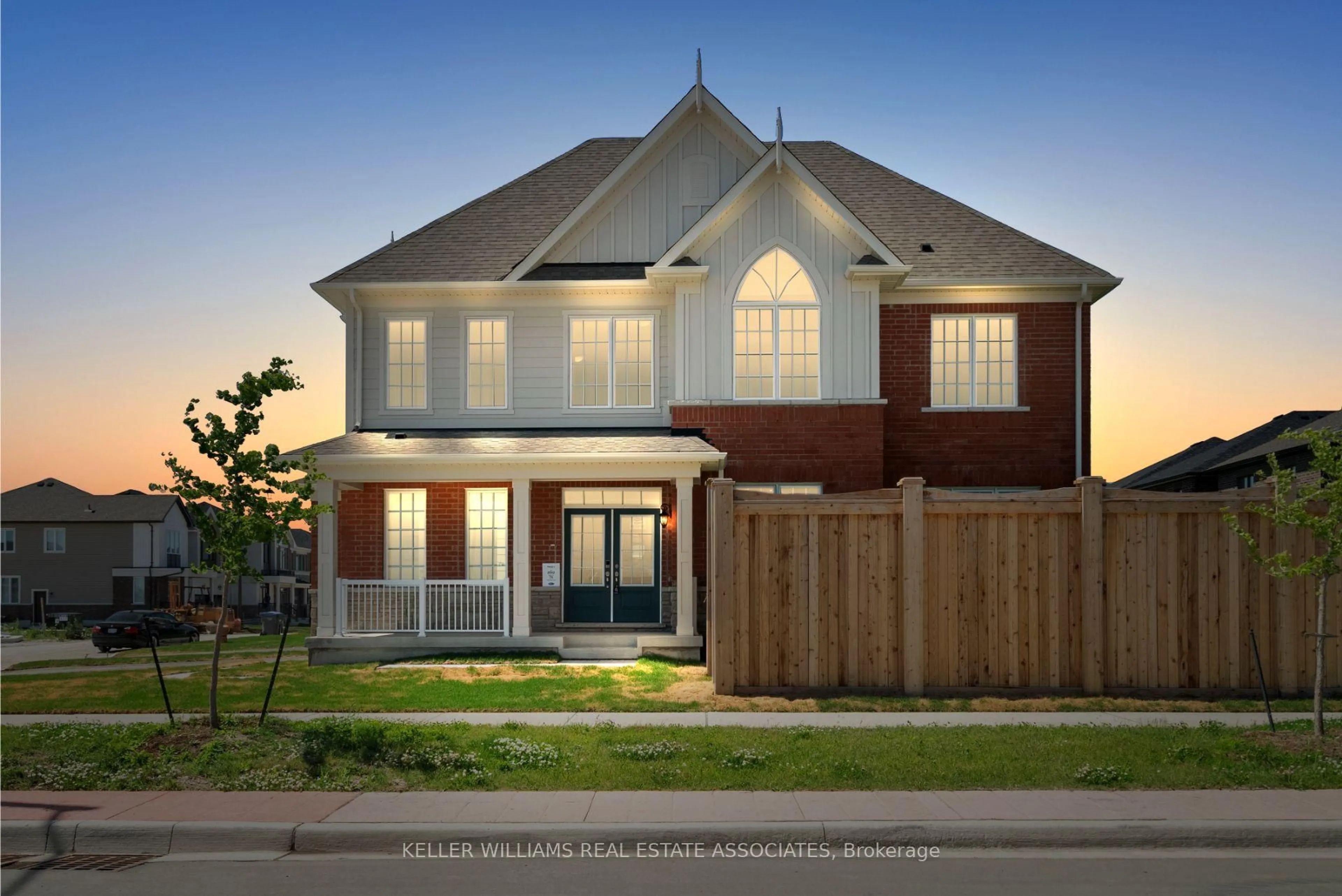 Home with brick exterior material, street for 1 Aster Woods Dr, Caledon Ontario L7C 4N8