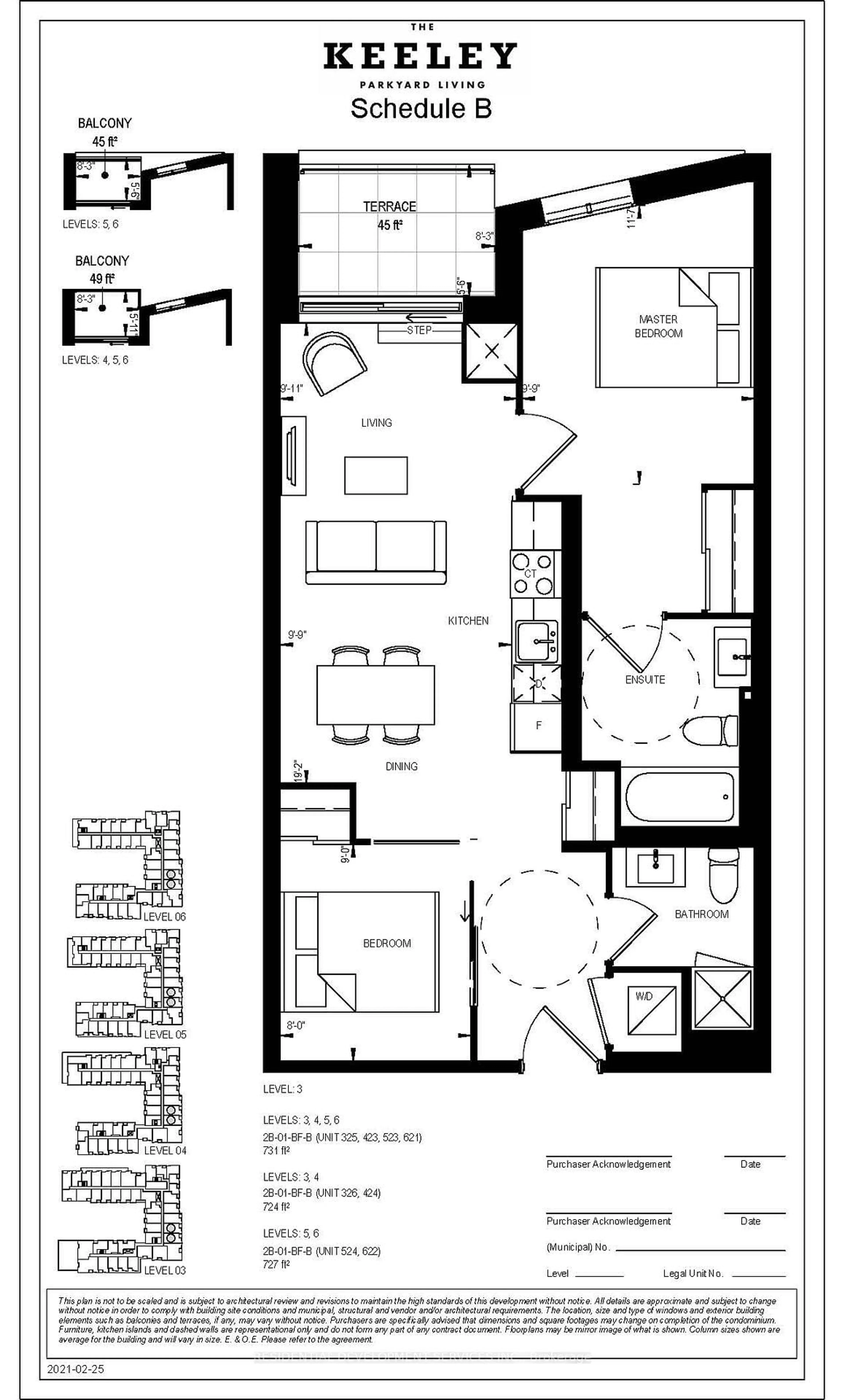 Floor plan for 3100 Keele St #622, Toronto Ontario M3M 0E1