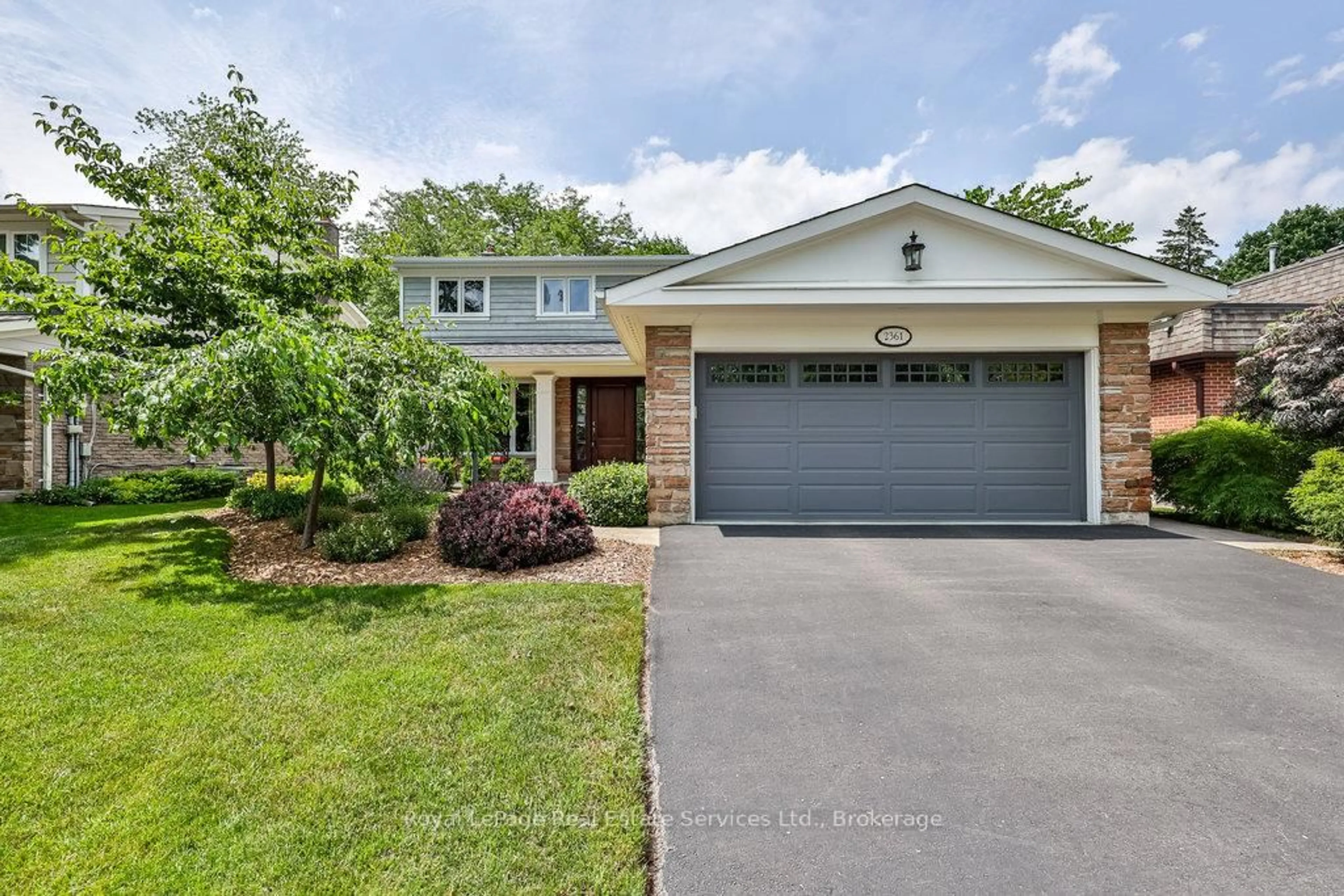 Home with brick exterior material, street for 2361 Baccaro Rd, Oakville Ontario L6J 5V9