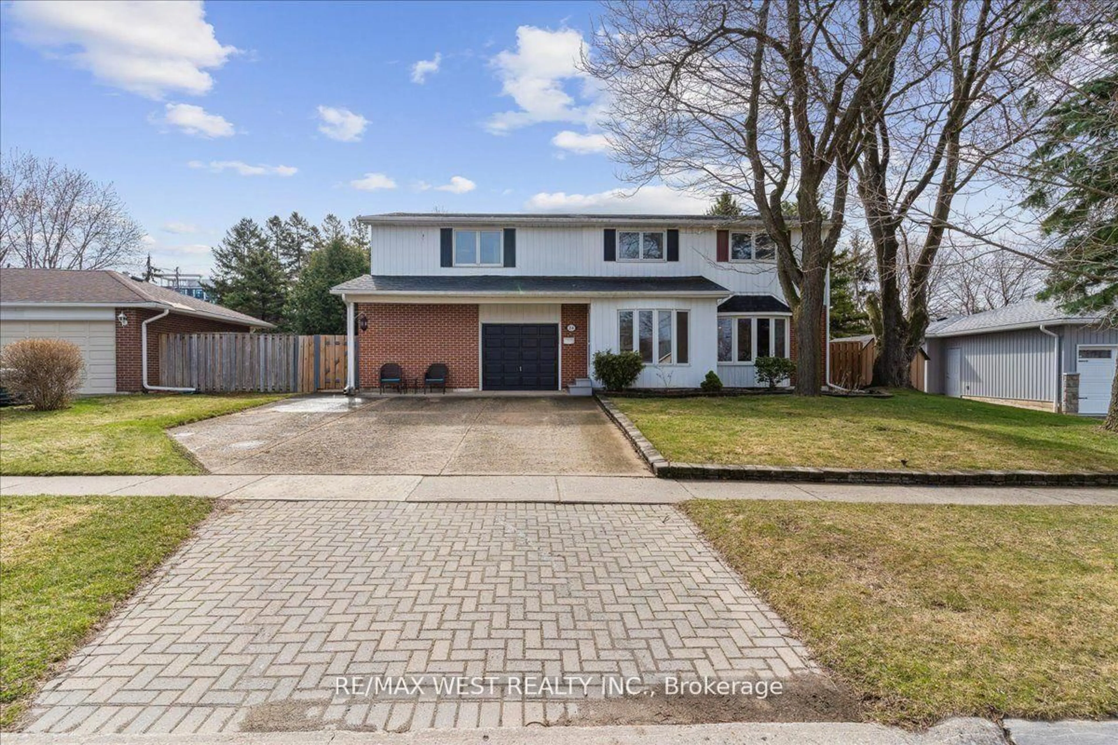 Home with brick exterior material, street for 24 Rosefield Dr, Halton Hills Ontario L7G 4R3