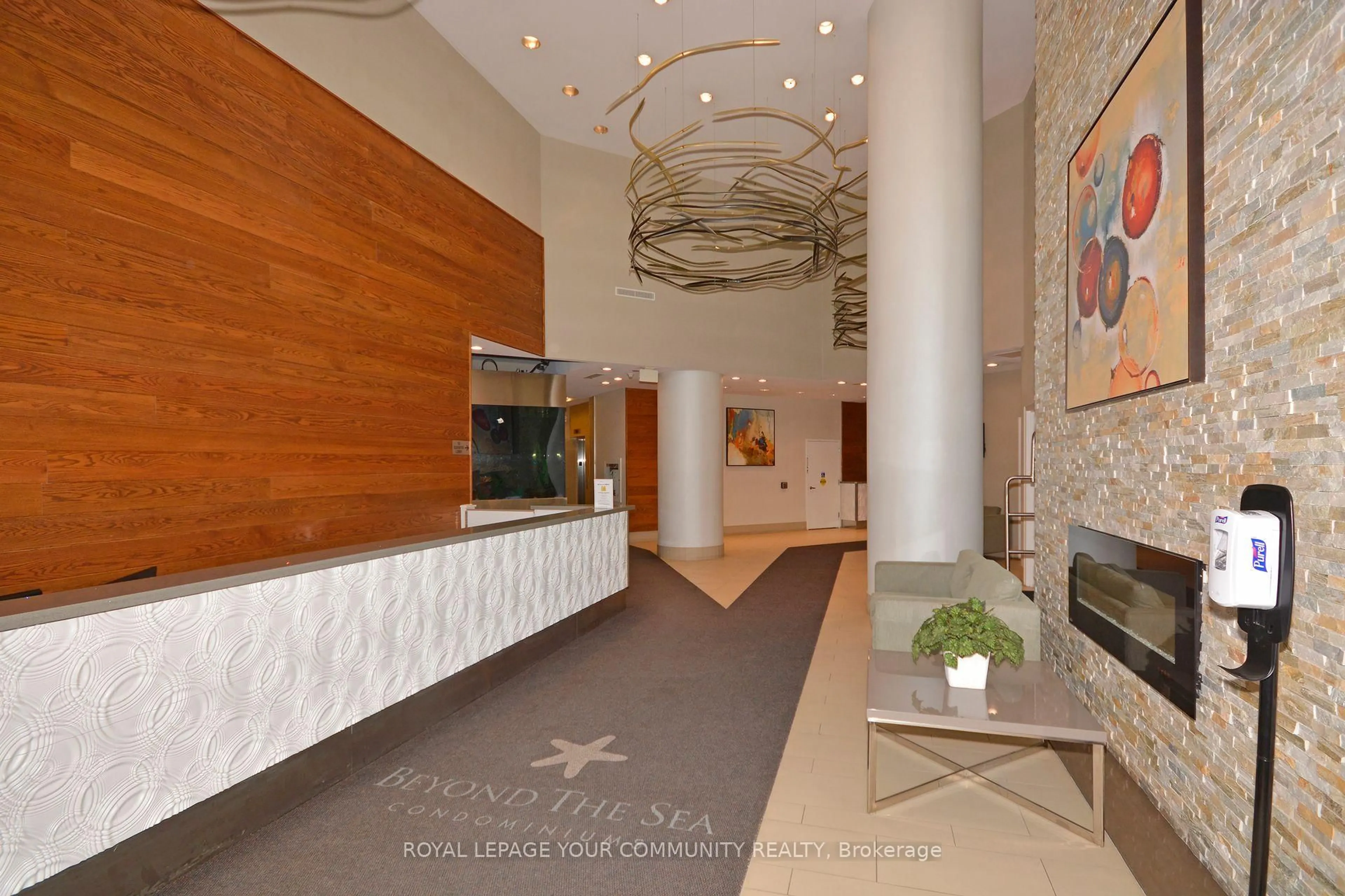 Lobby for 2230 Lake Shore Blvd #4101, Toronto Ontario M8V 0B2