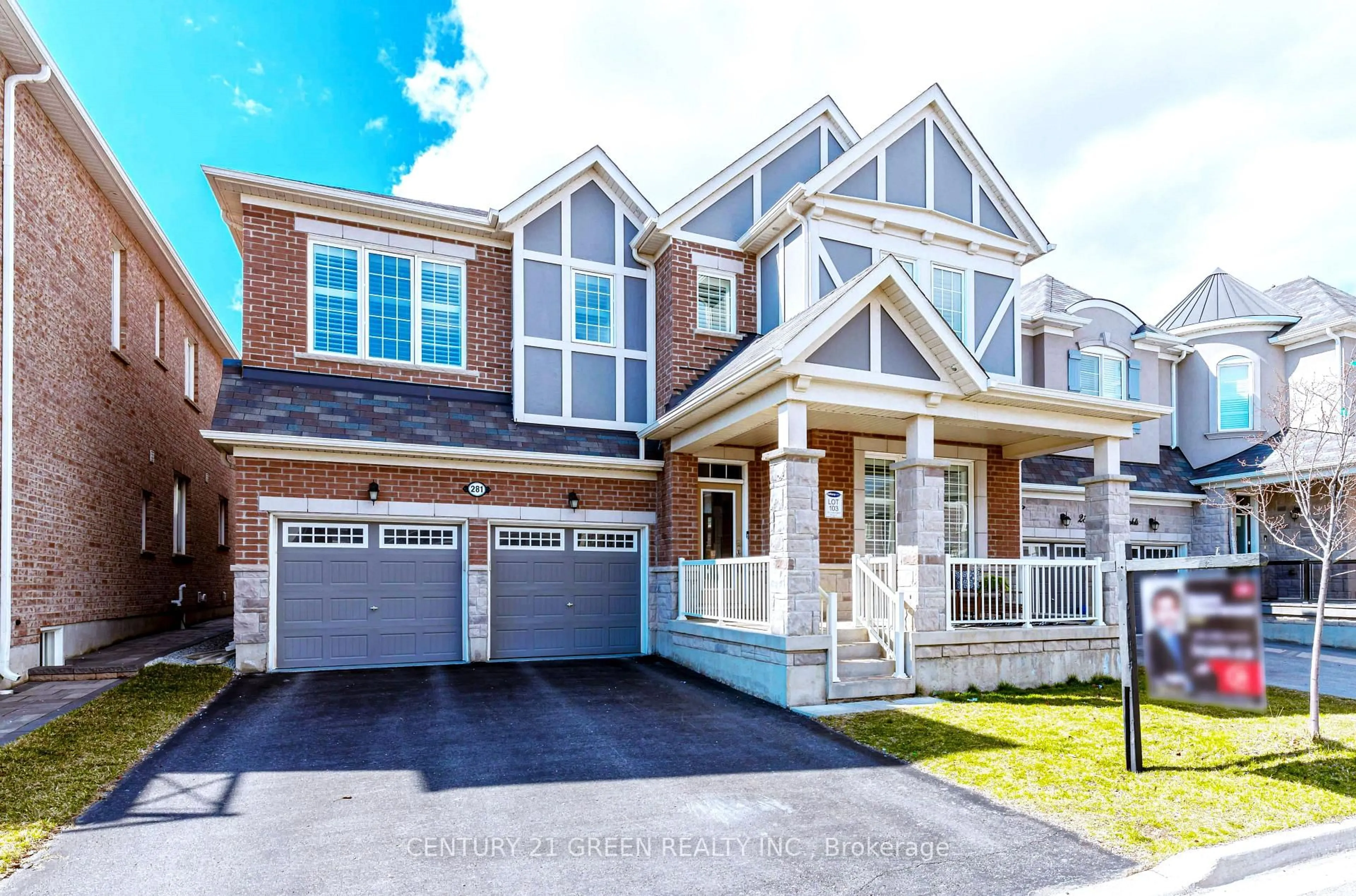 Home with brick exterior material, street for 281 Chilver Hts, Milton Ontario L9E 1E1