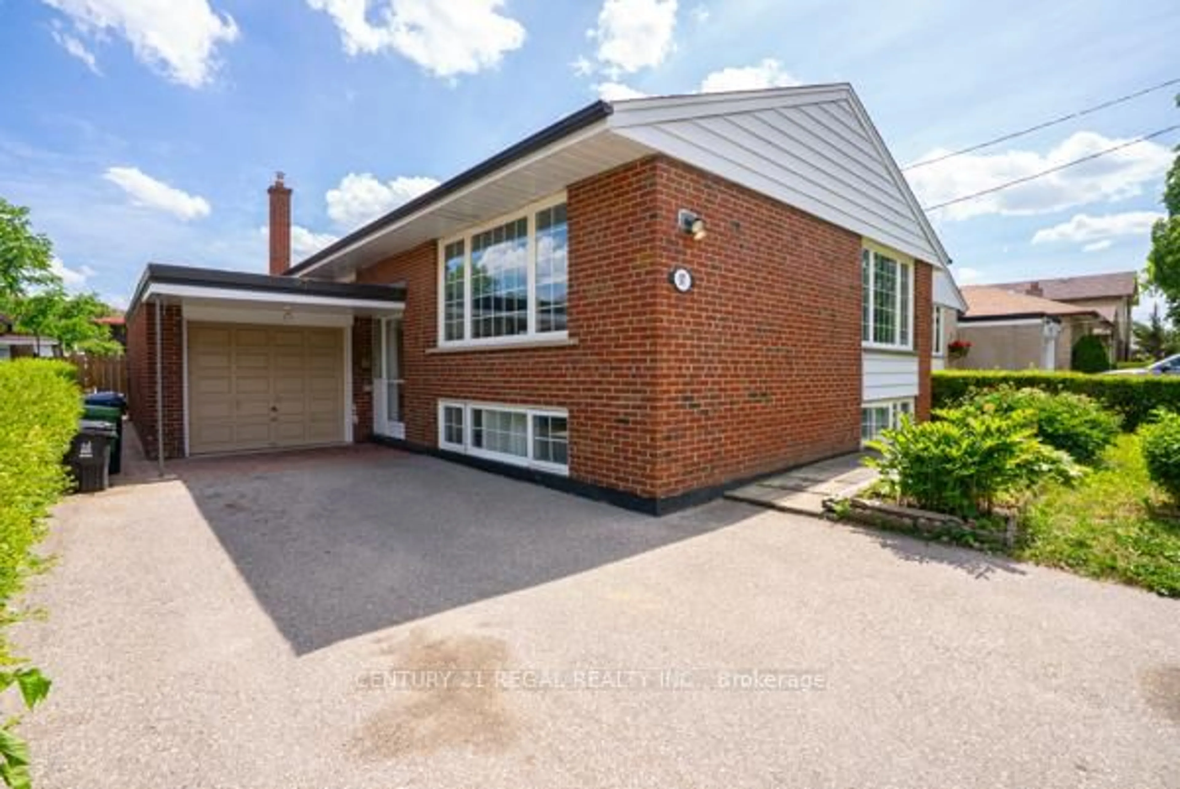 Home with brick exterior material, street for 97 Westhampton Dr, Toronto Ontario M9R 1Y1