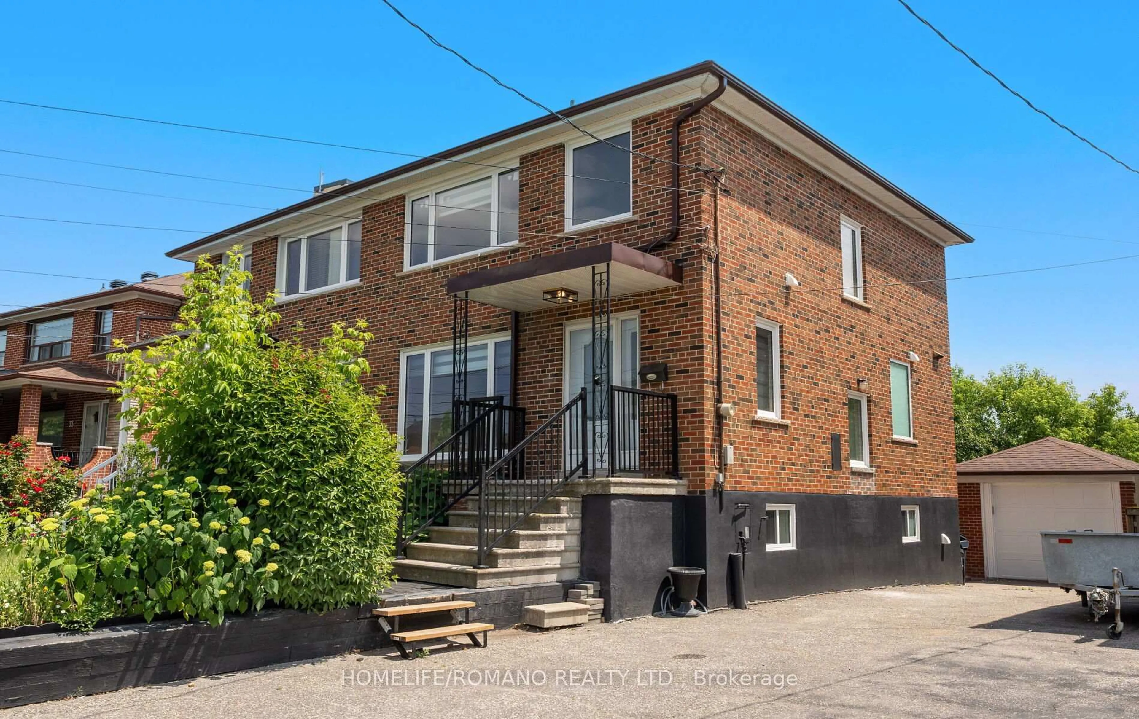 Home with brick exterior material, street for 37 Donofree Rd, Toronto Ontario M6L 2P4