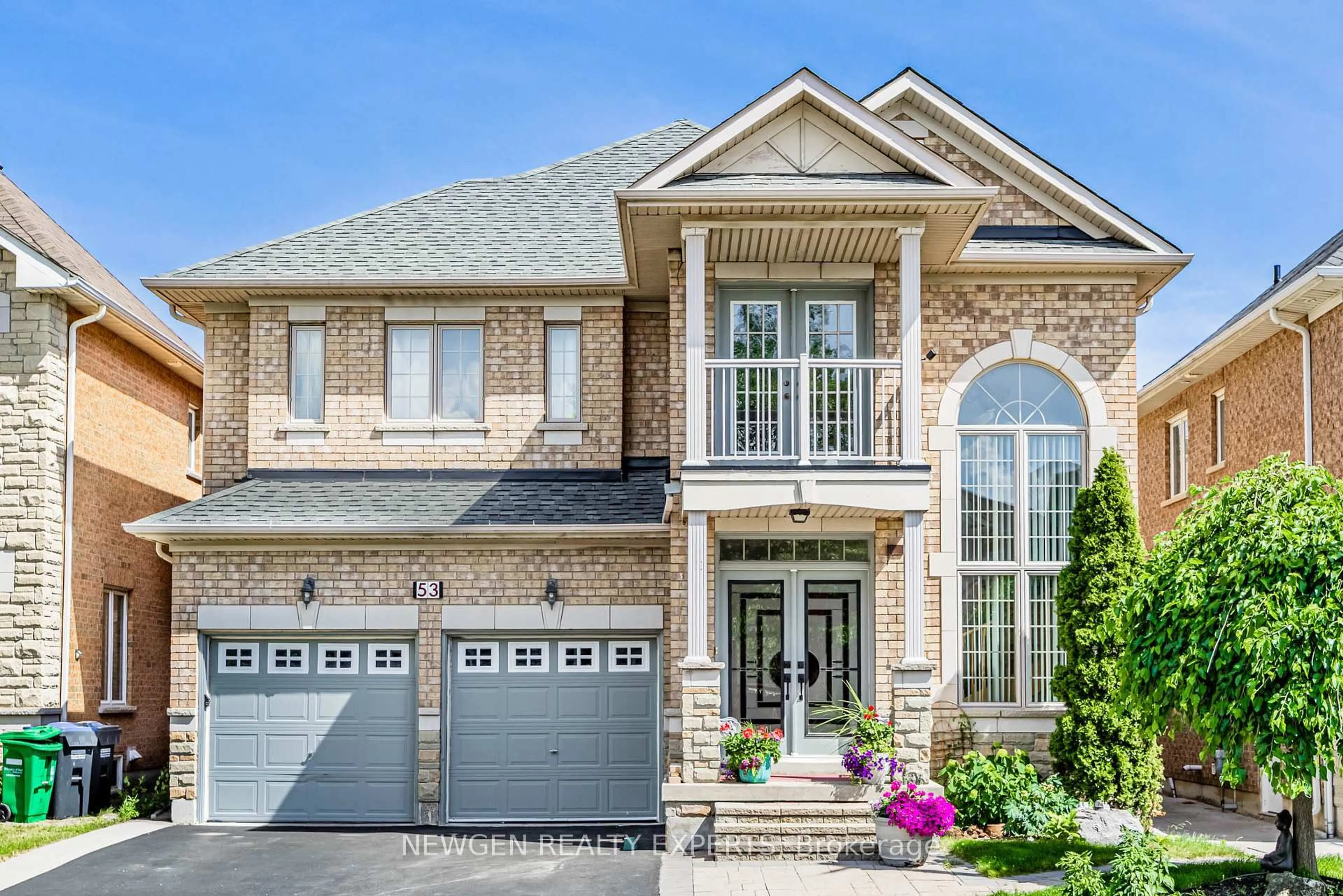 Home with brick exterior material, street for 53 Maddybeth Cres, Brampton Ontario L6Y 5R8