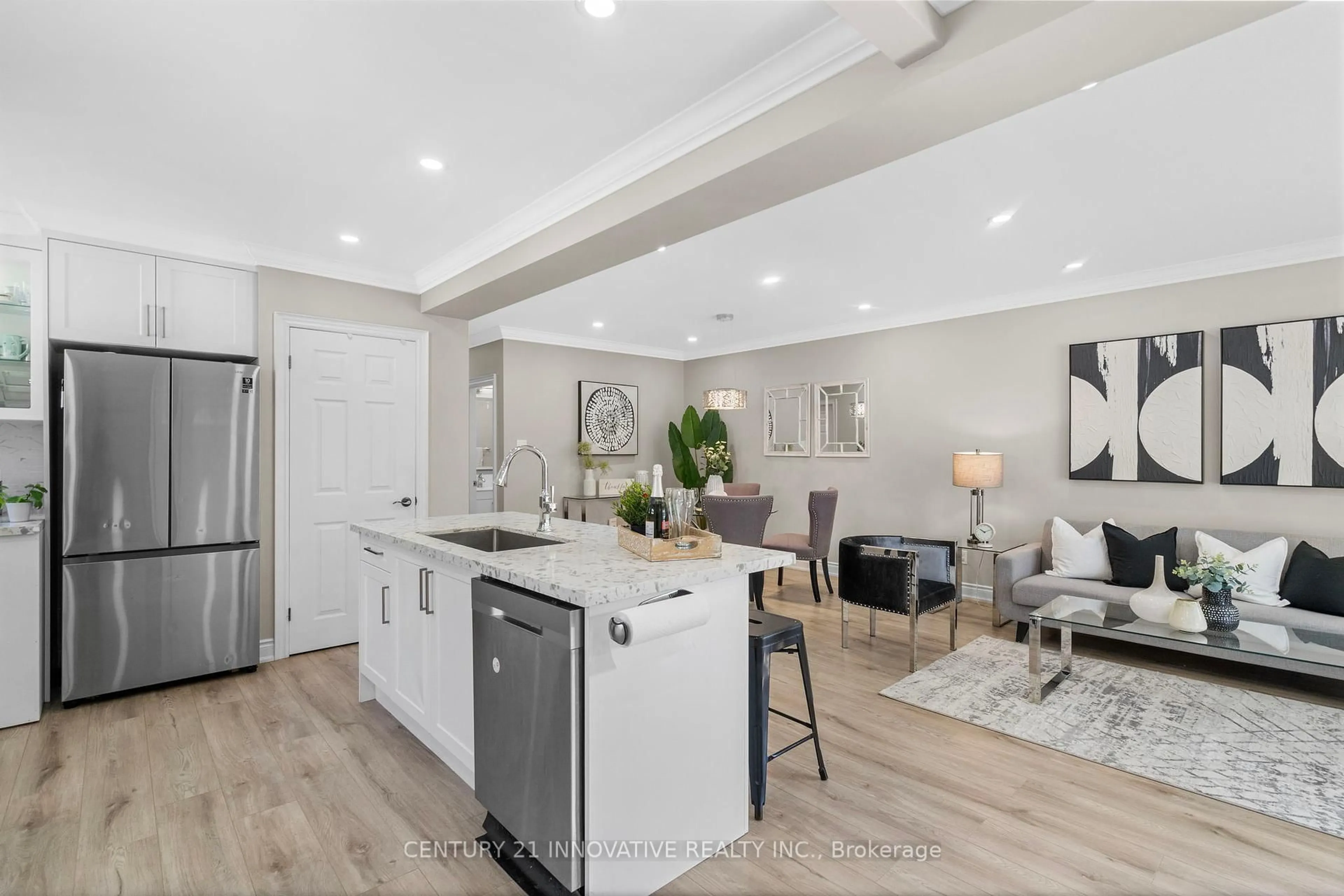 Open concept kitchen, unknown for 5 Avondale Blvd, Brampton Ontario L6T 1H1